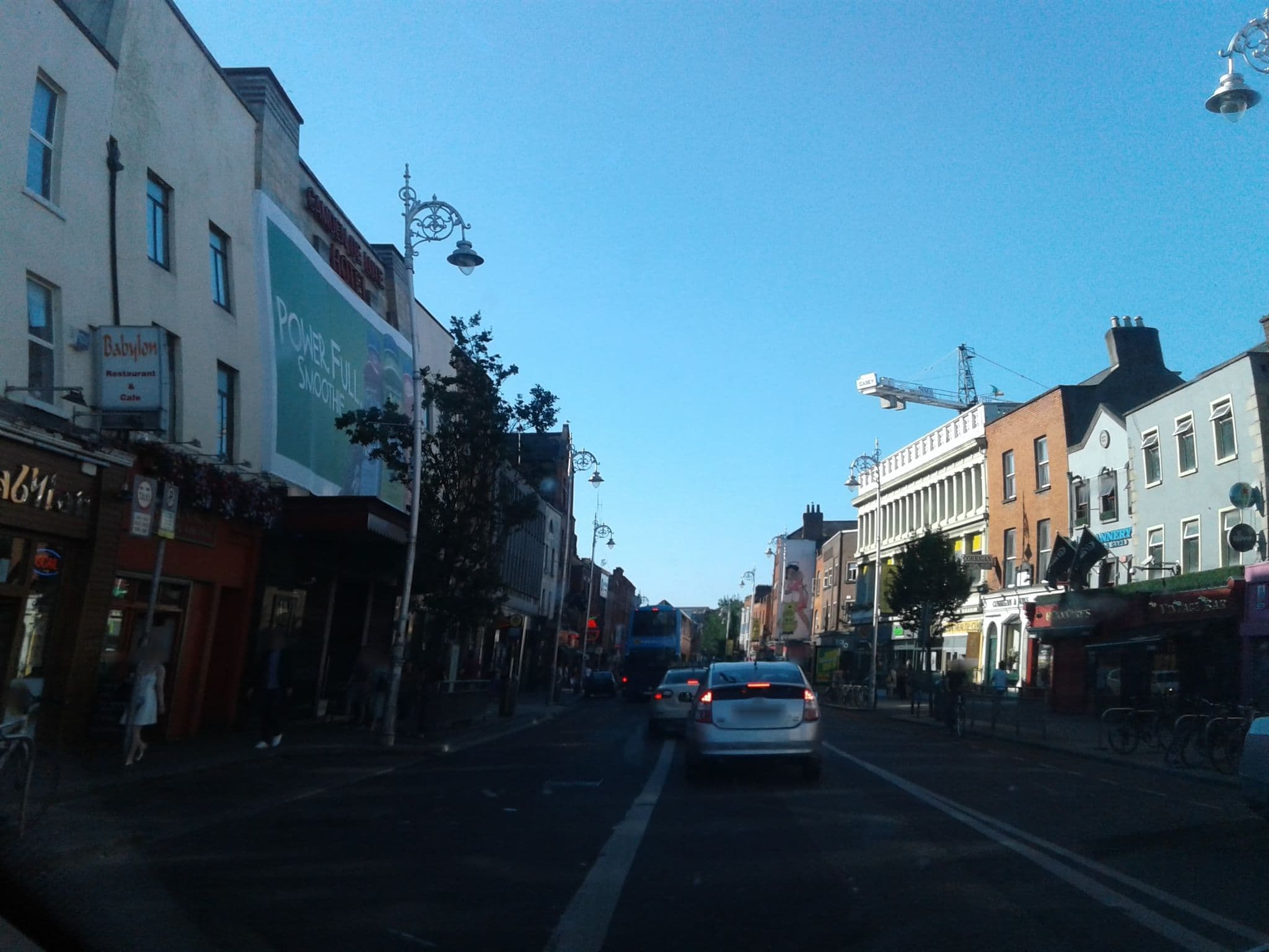 Street view near Camden Street Hotel, Dublin — © tshedy (CC BY-SA · Mapillary)