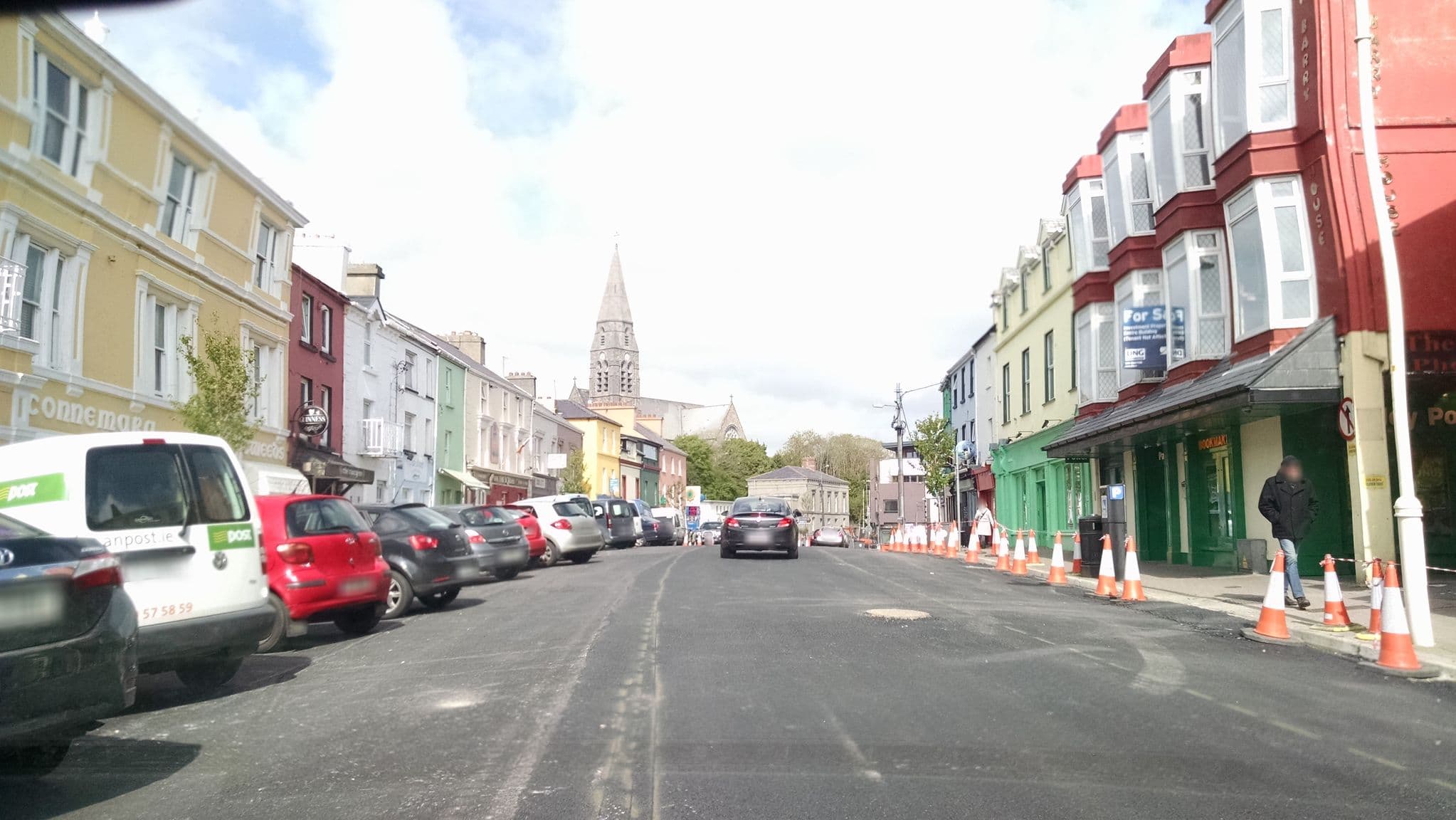 Street view near The Central B&B, Clifden — © stephanep (CC BY-SA · Mapillary)