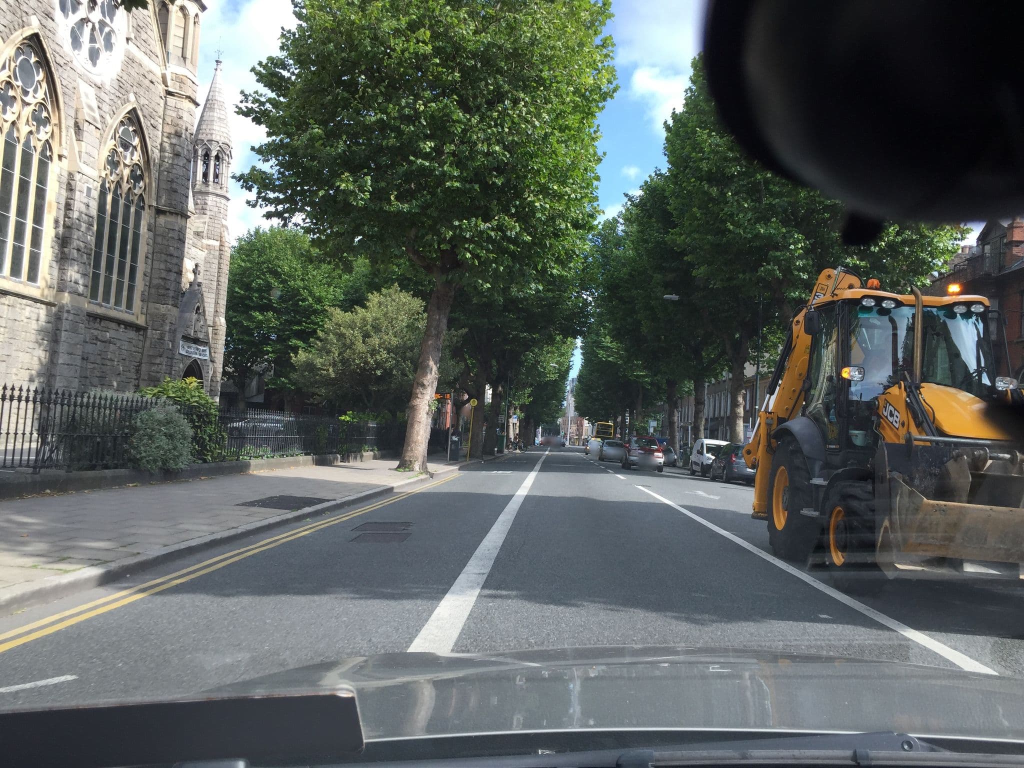 Street view near Harrington House Hostel, Dublin — © mackerski (CC BY-SA · Mapillary)