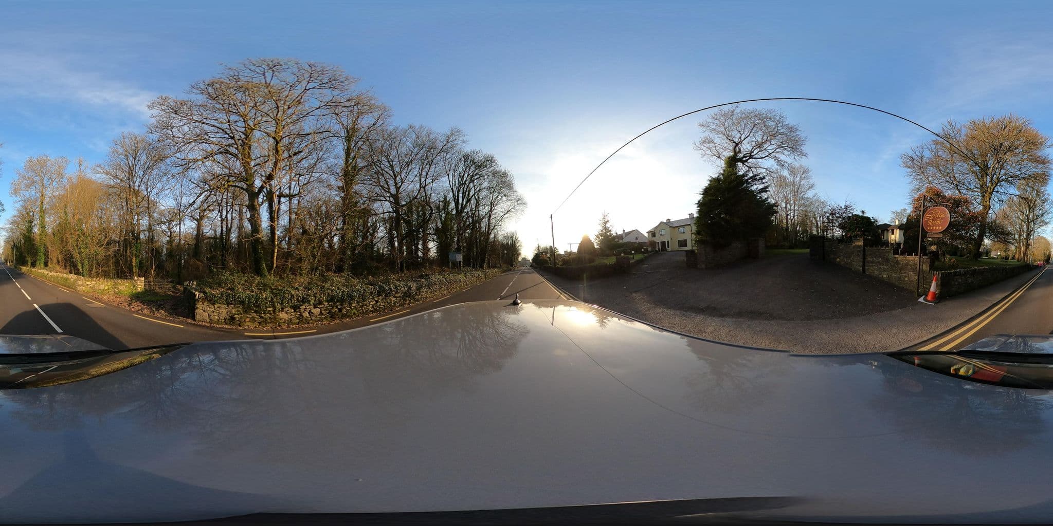 Street view near The Lodge, Kenmare — © annekaro (CC BY-SA · Mapillary)