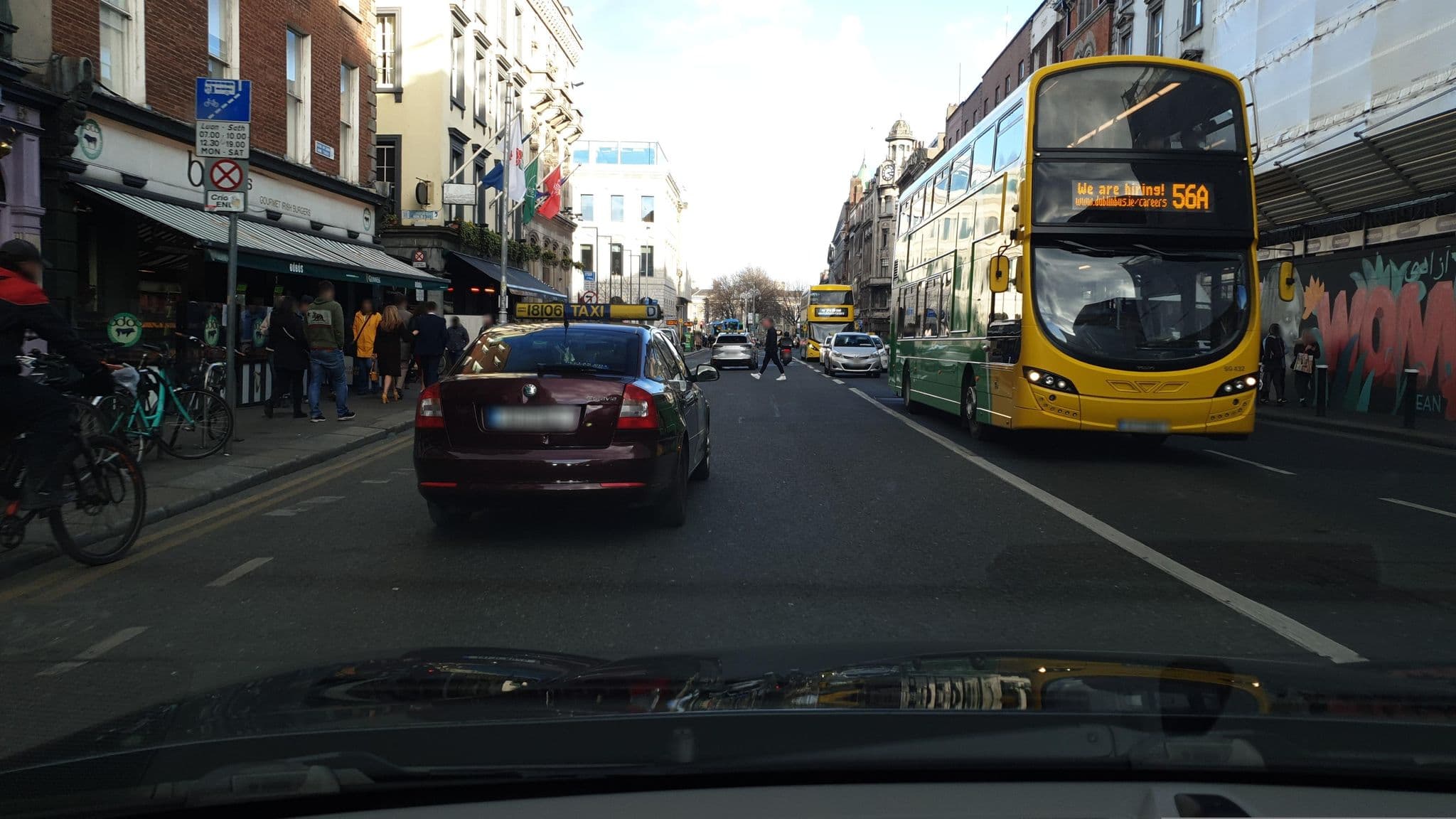 Street view near Mercantile, Dublin — © yannakis (CC BY-SA · Mapillary)