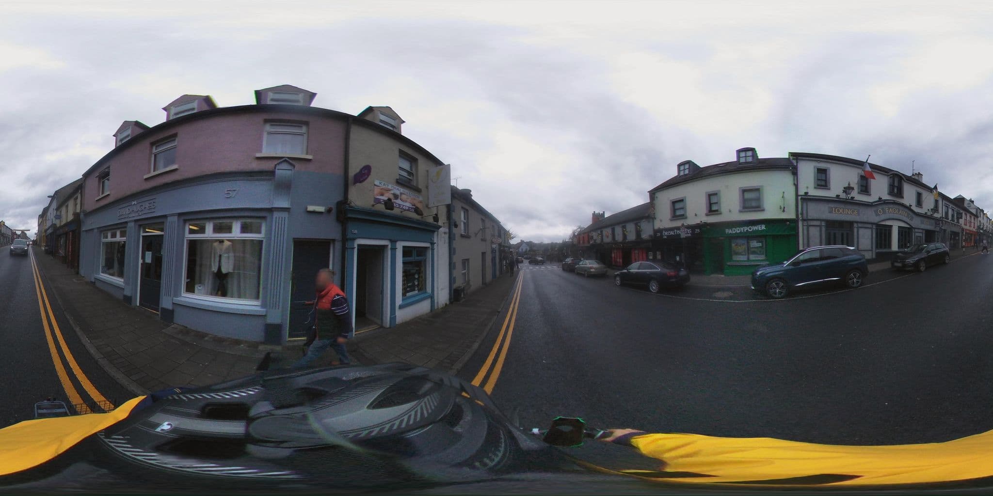 Street view near Kilkenny City Hostel, Kilkenny — © annekaro (CC BY-SA · Mapillary)