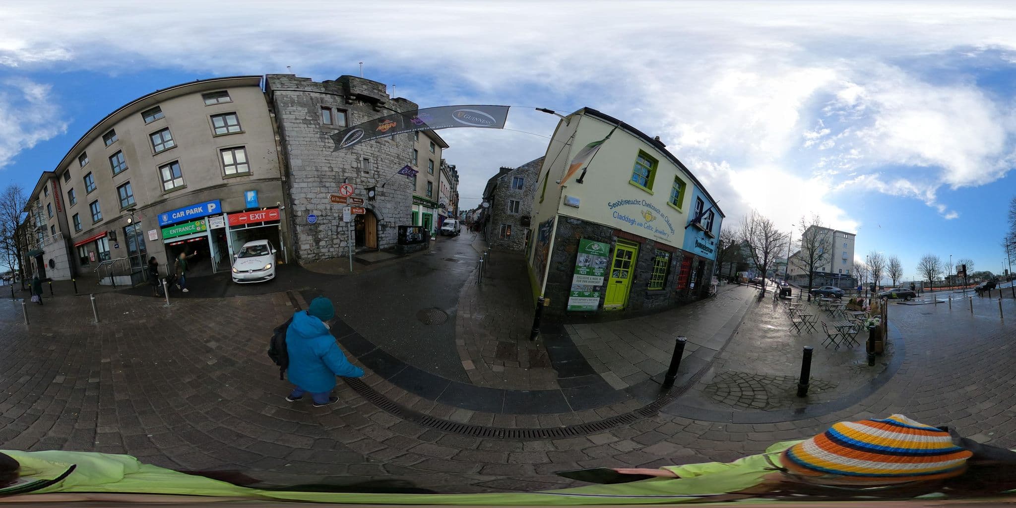 Street view near Leonardo Hotel Galway, Galway — © annekaro (CC BY-SA · Mapillary)