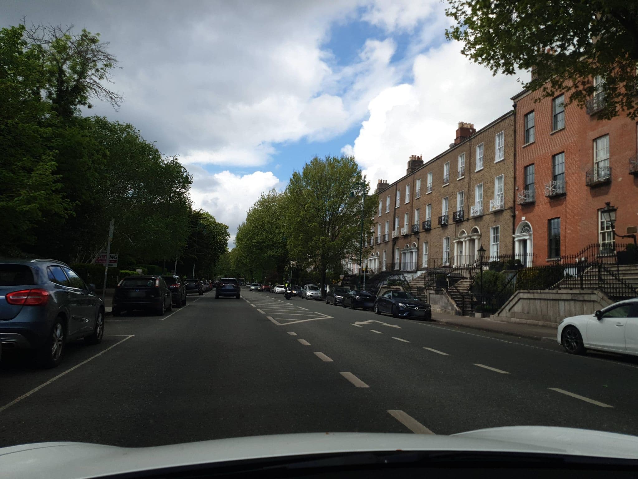 Street view near Pembroke Town House, Dublin — © yannakis (CC BY-SA · Mapillary)