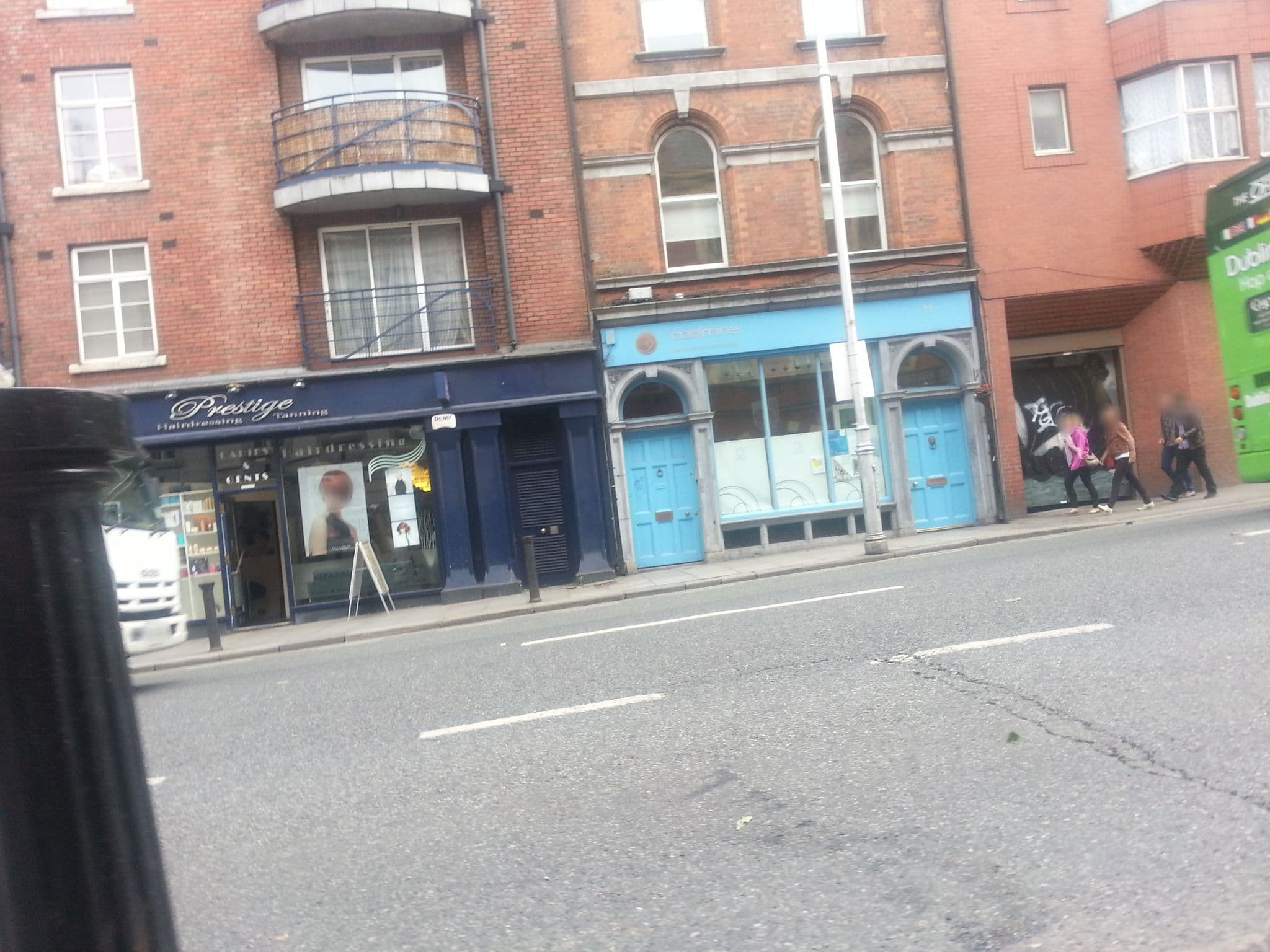 Street view near Handel's Hotel, Dublin — © pbb (CC BY-SA · Mapillary)