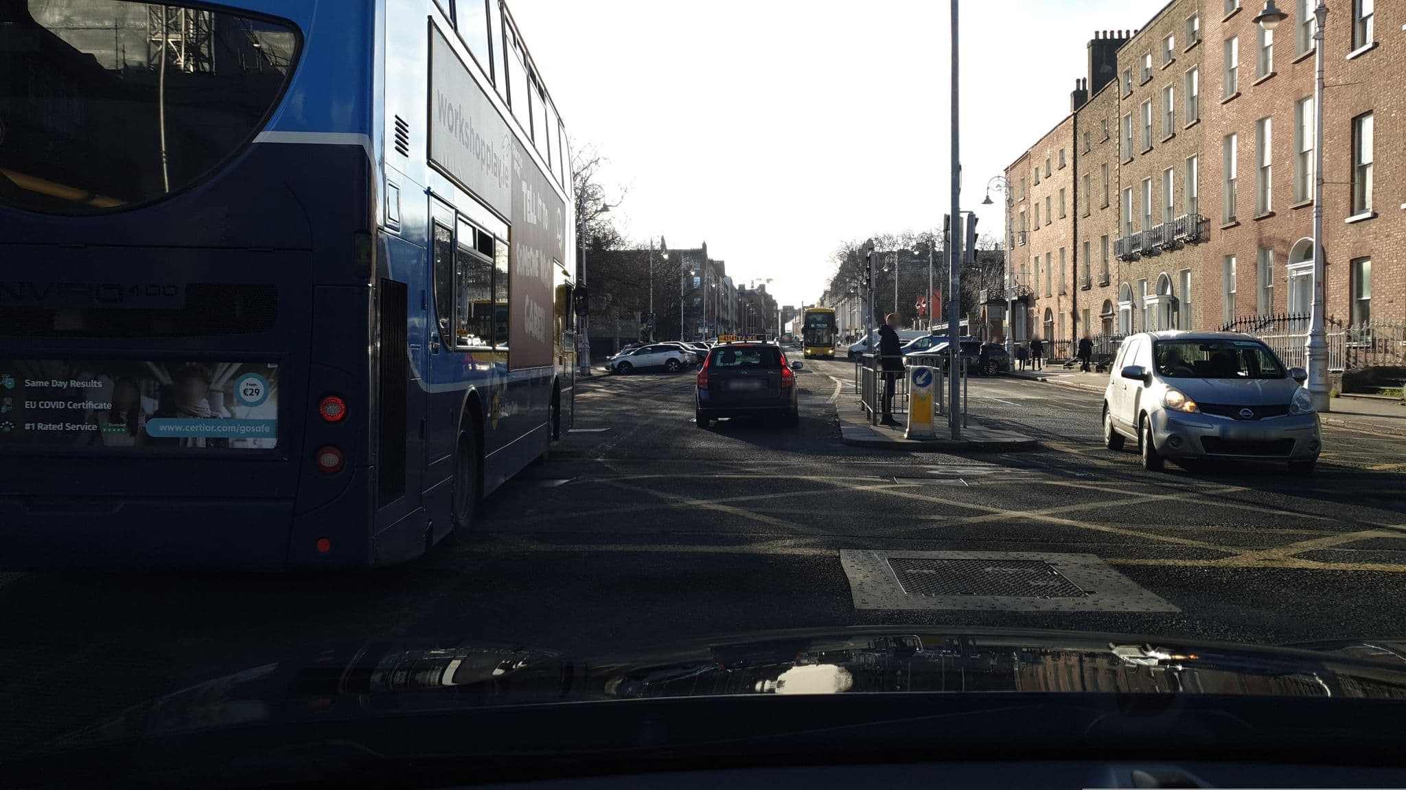 Street view near The Mont Hotel, Dublin — © yannakis (CC BY-SA · Mapillary)