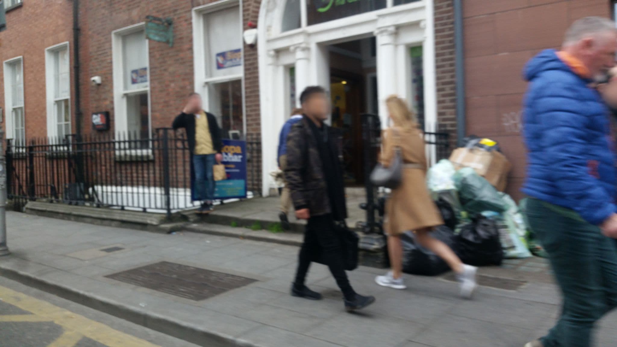 Street view near The Green Hotel, Dublin — © debigc (CC BY-SA · Mapillary)