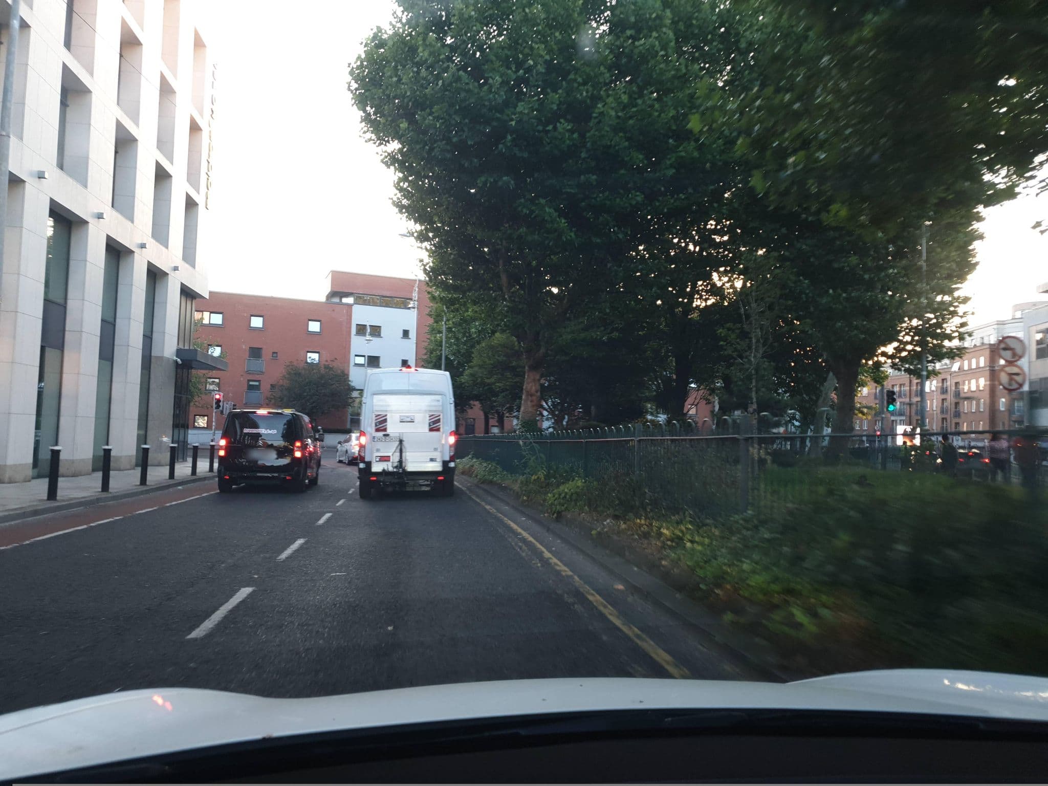 Street view near Maldron Hotel Kevin Street, Dublin — © yannakis (CC BY-SA · Mapillary)