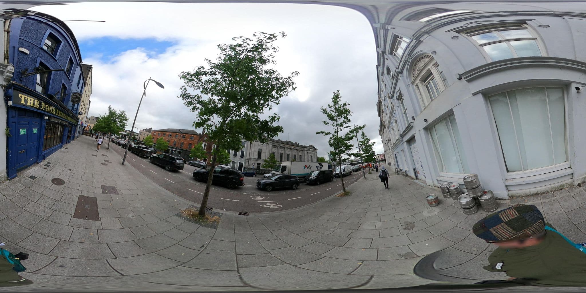 Street view near Maldron Hotel South Mall Cork City, Cork — © graharg (CC BY-SA · Mapillary)