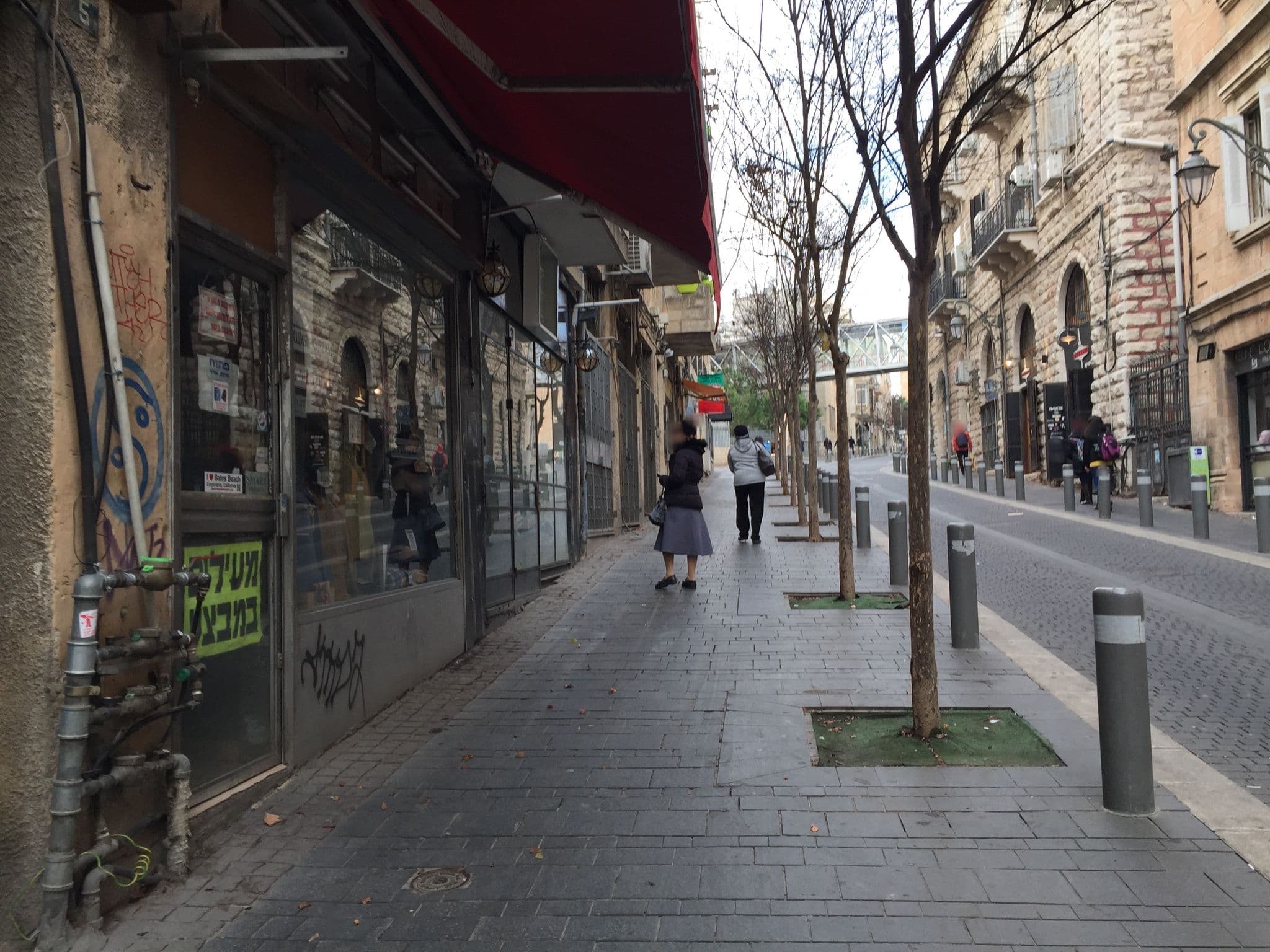 Street view near Jerusalem Inn by Smart Hotels, West Jerusalem — © richlv (CC BY-SA · Mapillary)
