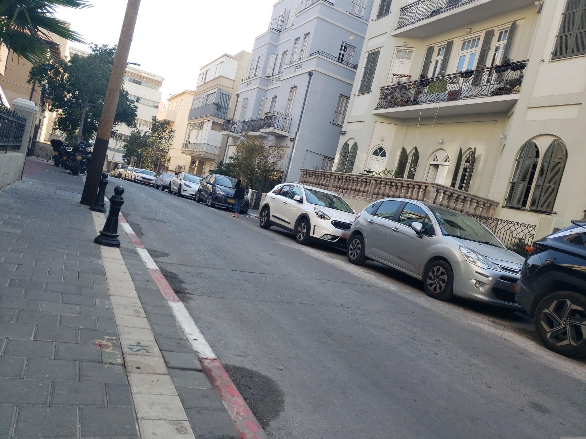 Street view near Brown TLV Hotel, Tel Aviv — © mapfool (CC BY-SA · Mapillary)