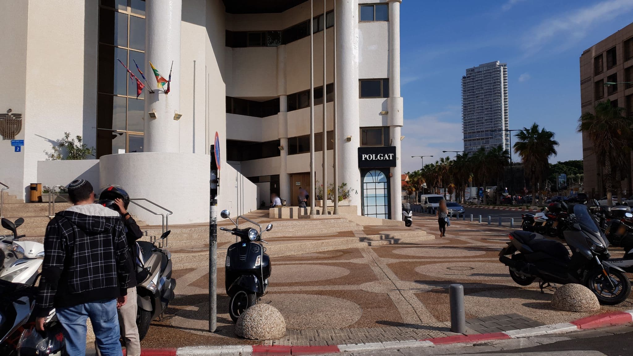 Street view near WOM Beach Pod Hostel, Jaffa — © jopparn (CC BY-SA · Mapillary)