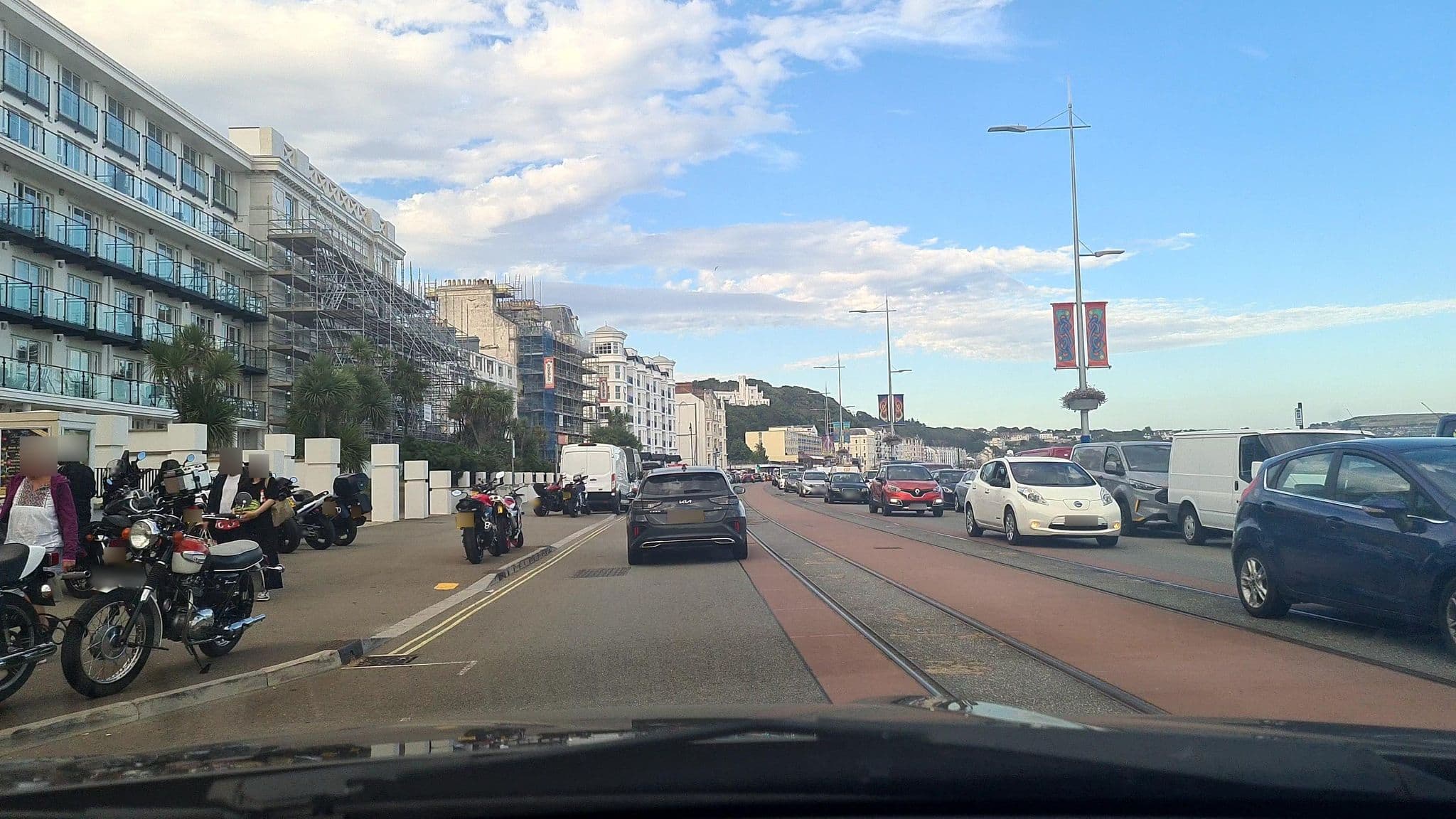 Street view near The Empress, Douglas — © mappo2 (CC BY-SA · Mapillary)