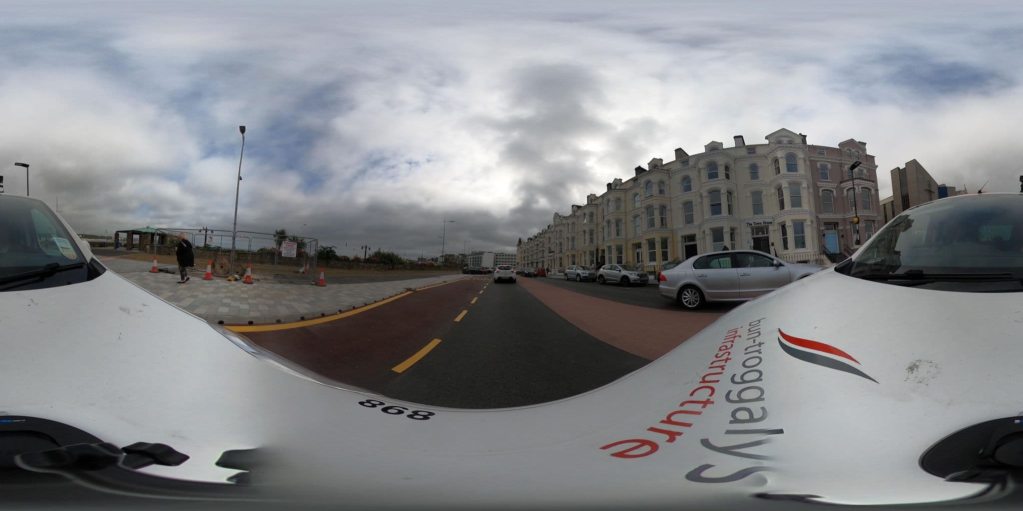 Street view near The Town House, Douglas — © iomham (CC BY-SA · Mapillary)