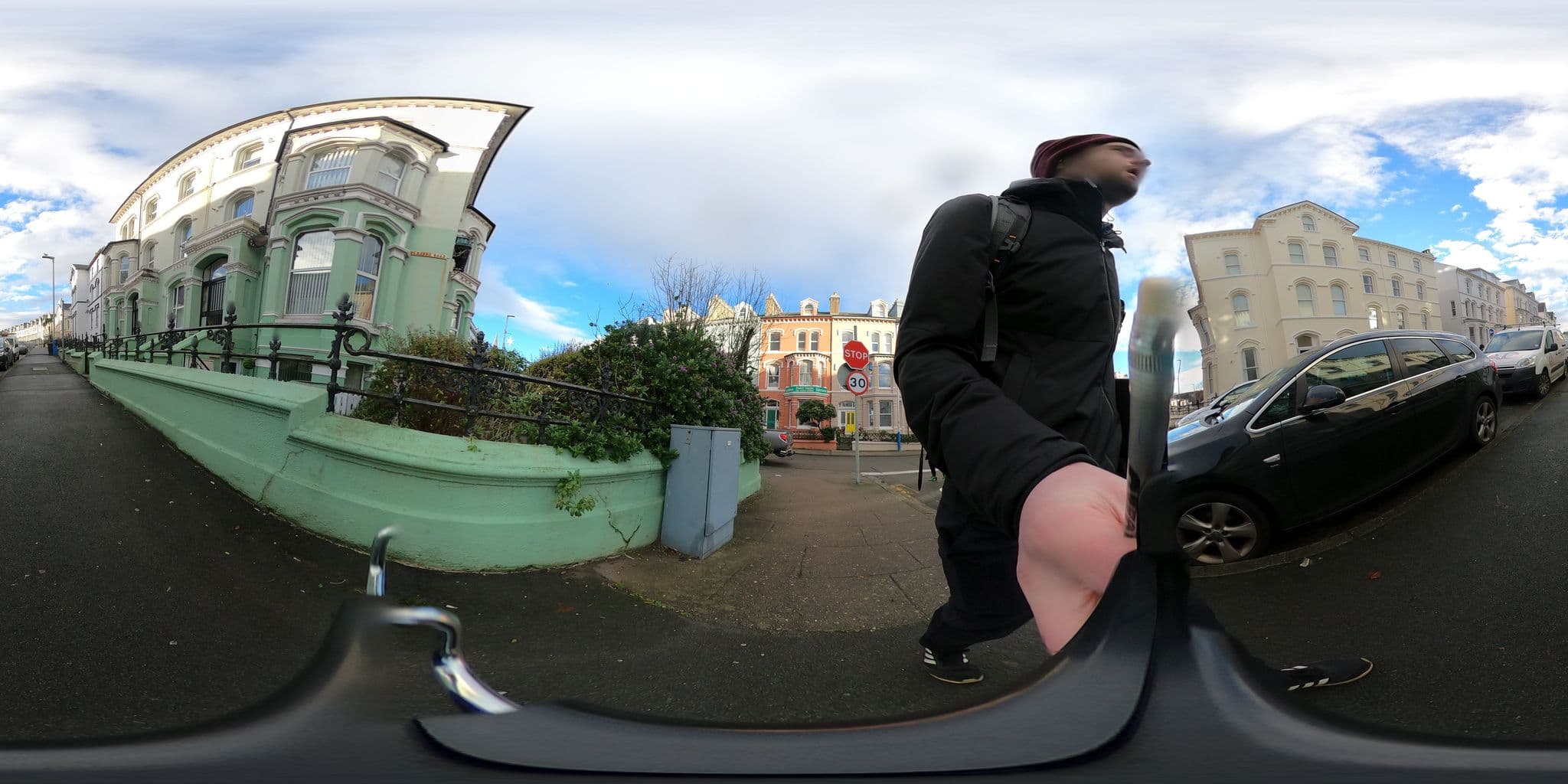 Street view near Lansdowne, Douglas — © iomham (CC BY-SA · Mapillary)