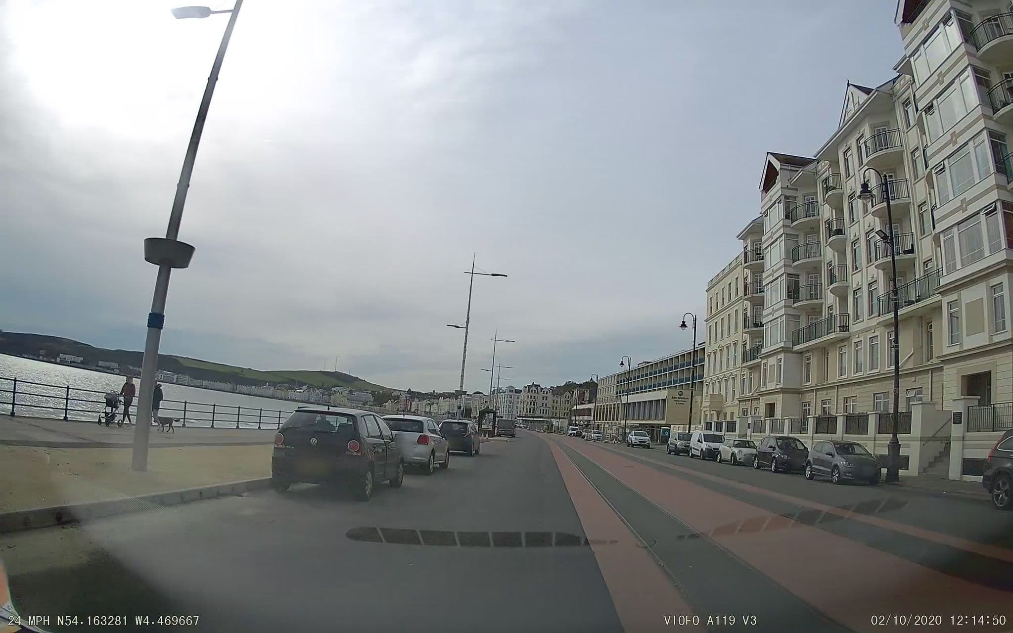 Street view near At Caledonia, Douglas — © iomham (CC BY-SA · Mapillary)