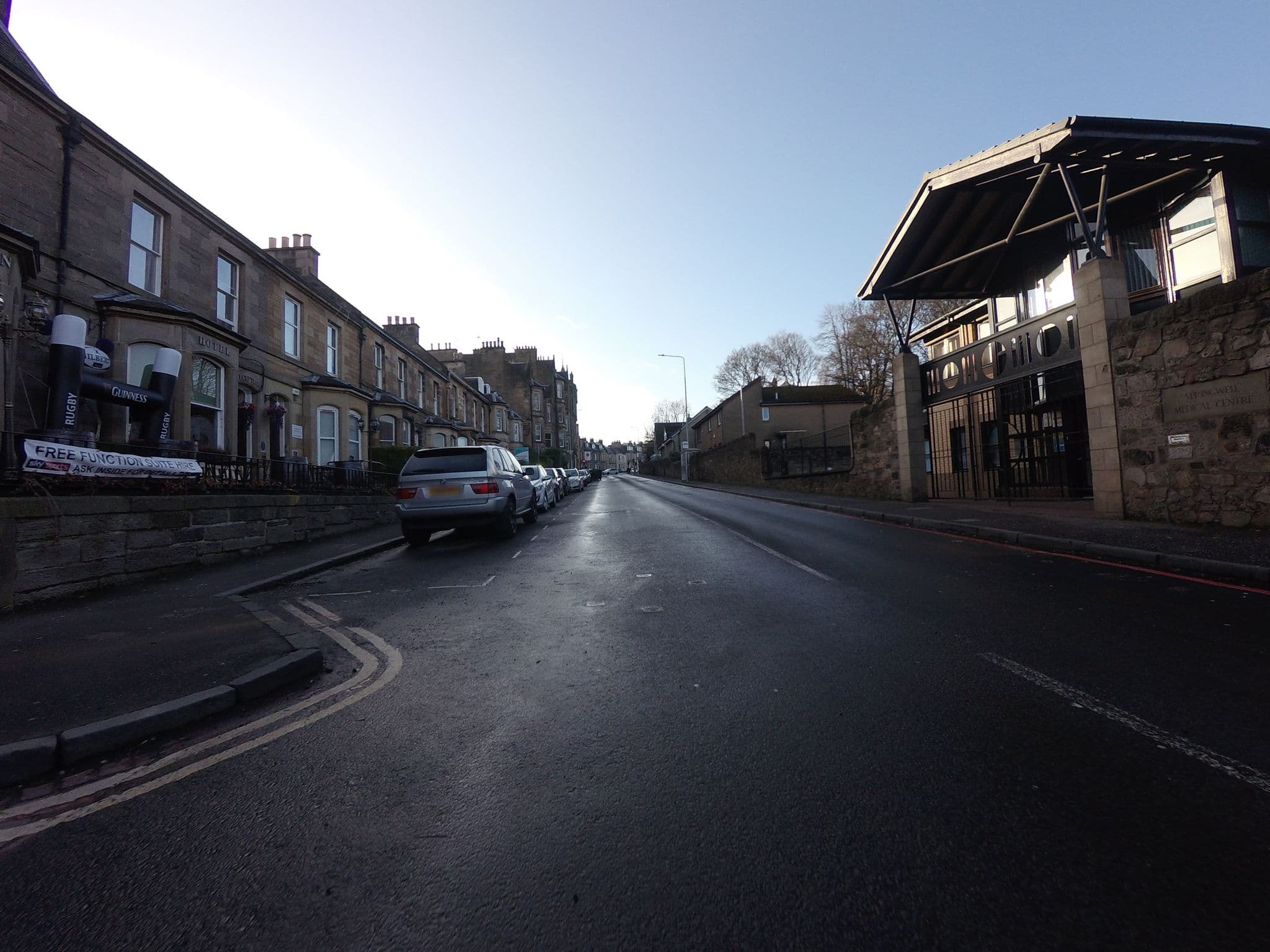 Street view near Ardmillan Hotel, Edinburgh