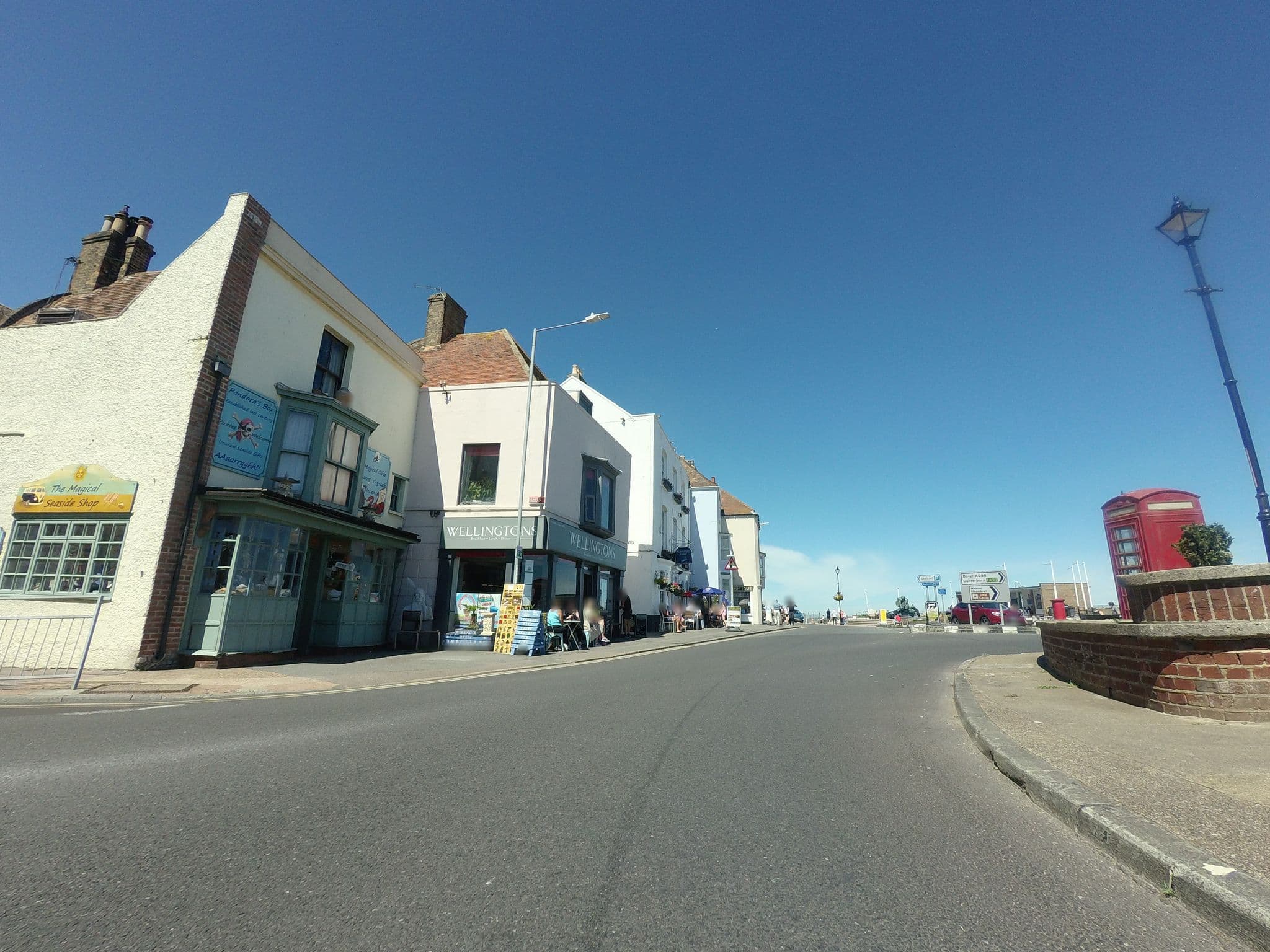 Street view near Waterfront Hotel, Deal
