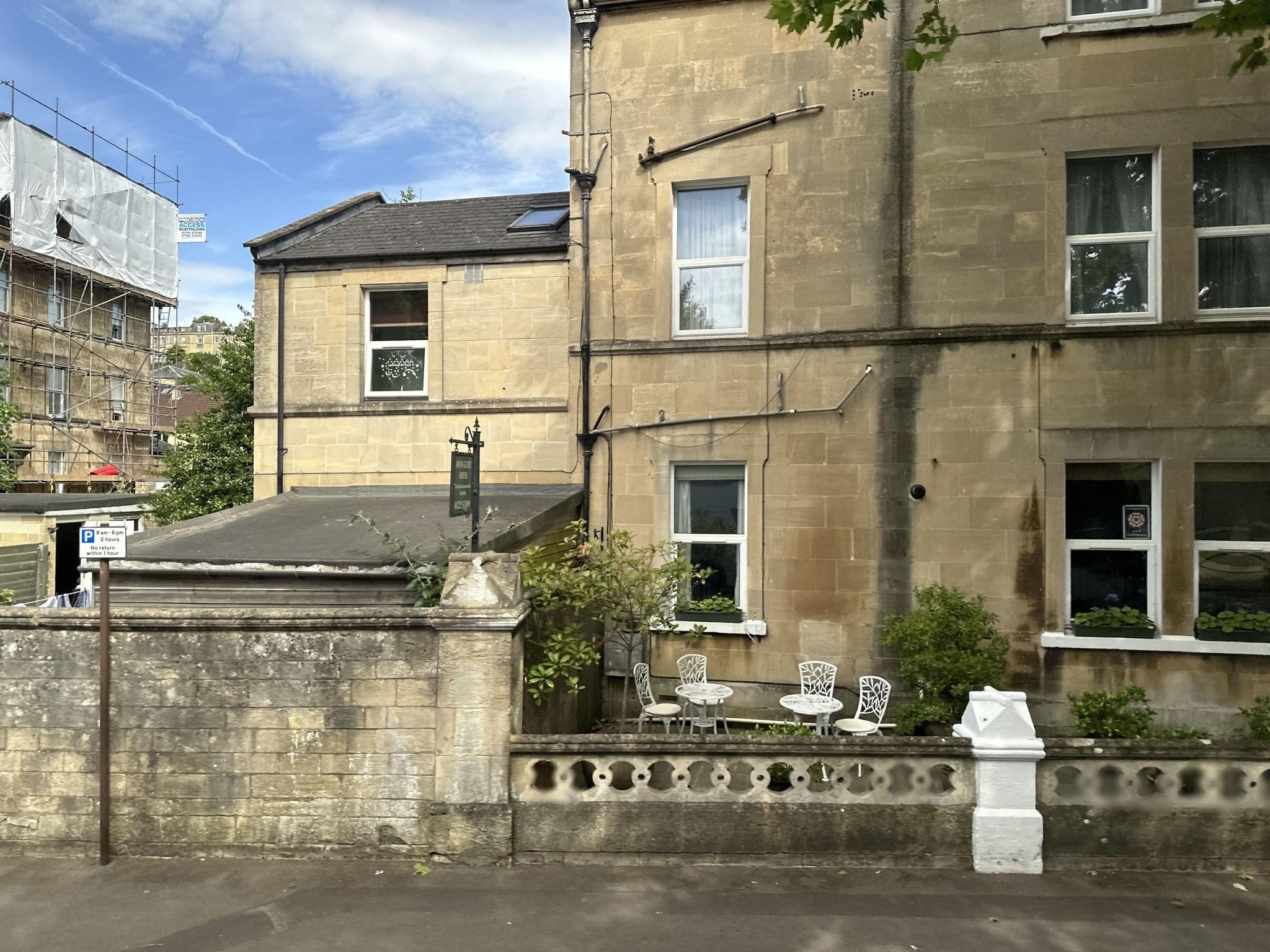 Street view near Avon Guest House, Bath