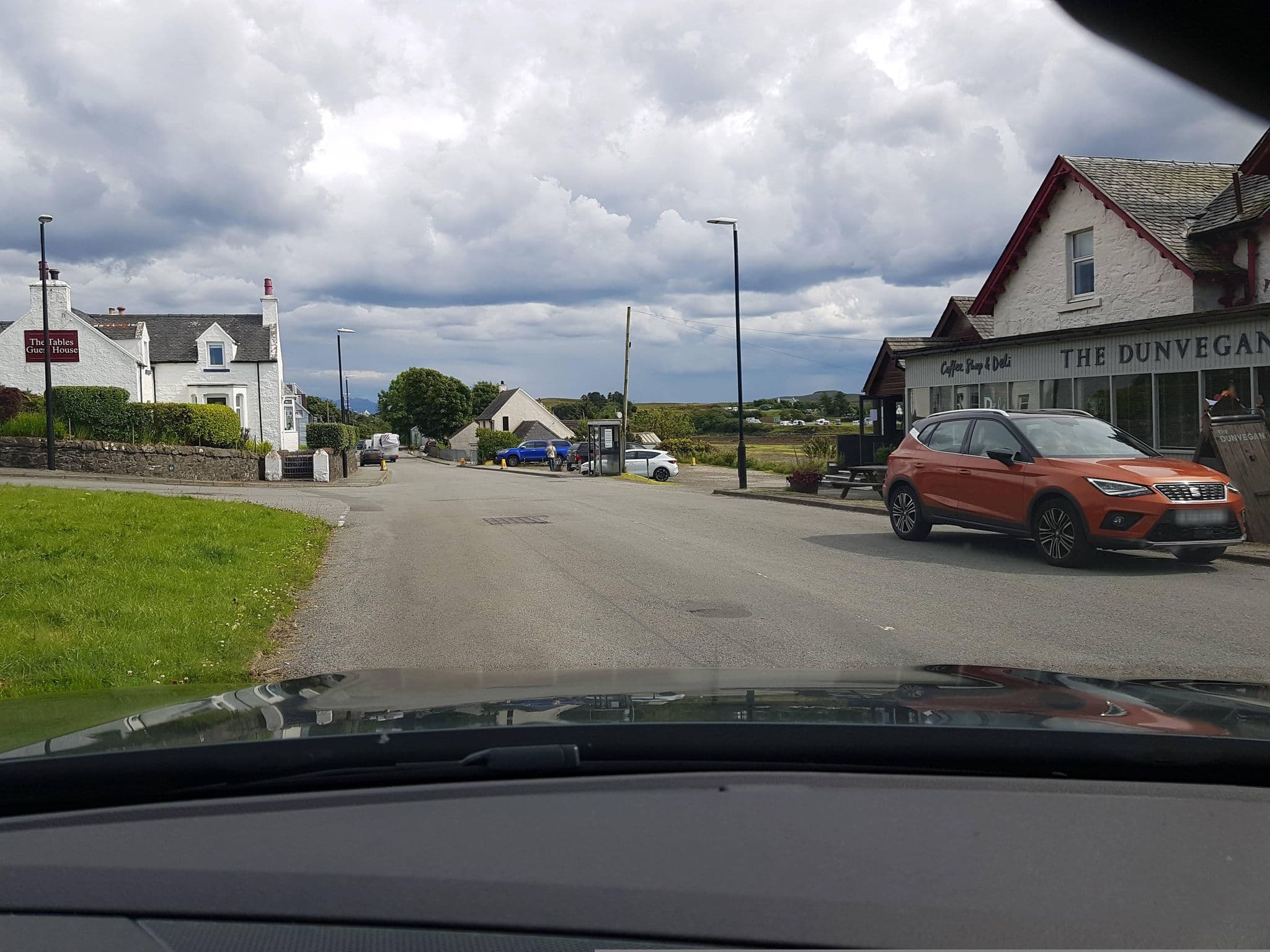 Street view near Dunvegan Hotel, Portree