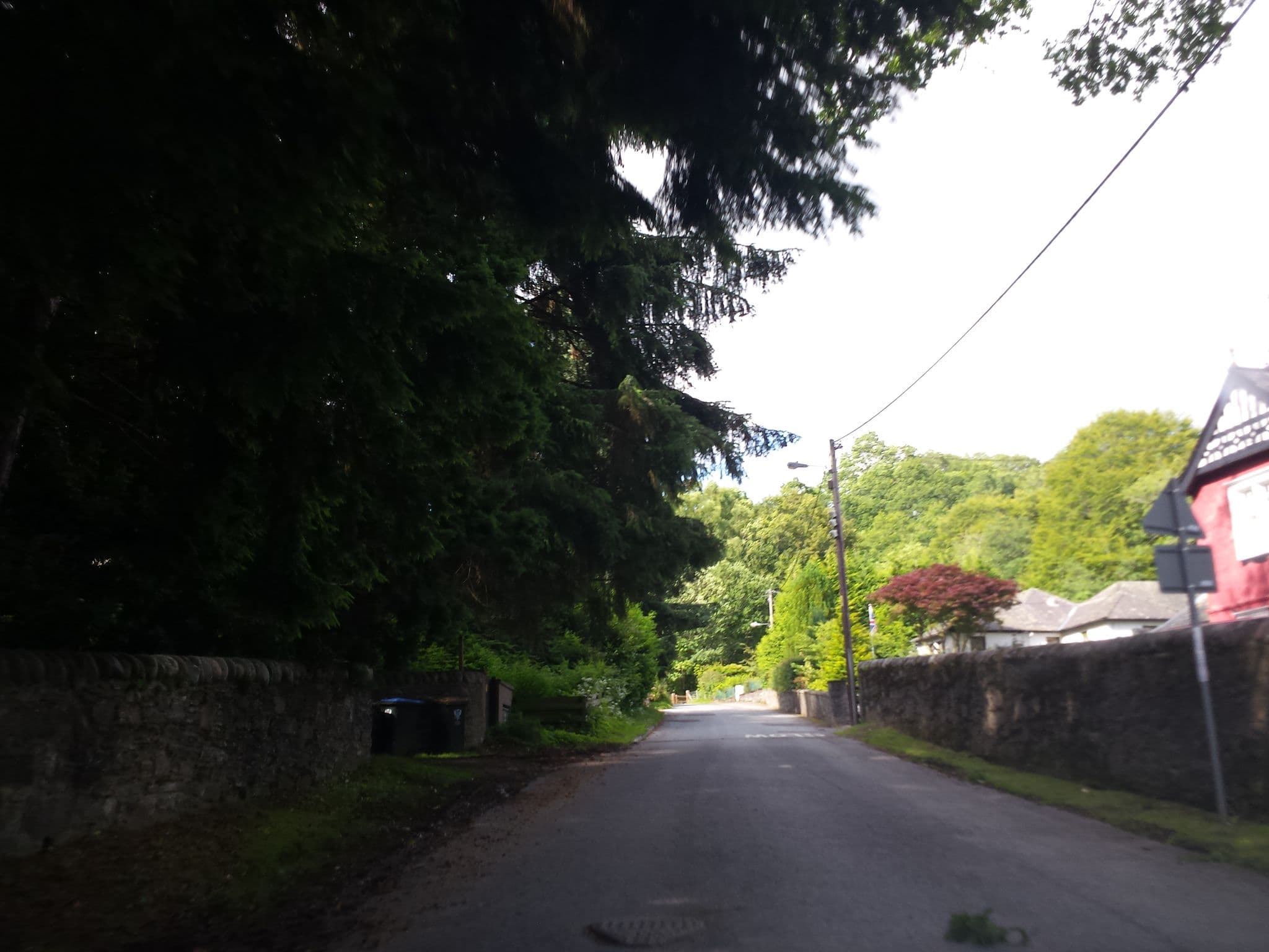 Street view near Torrdarach House, Pitlochry — © rudolfmayer (CC BY-SA · Mapillary)