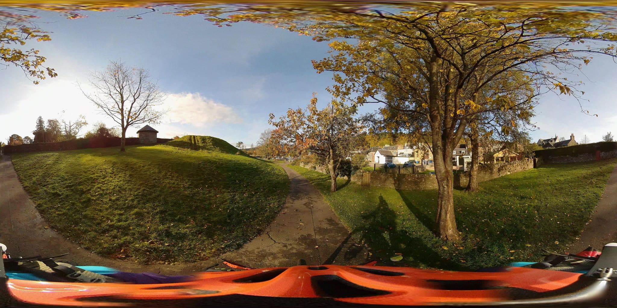 Street view near Callander Meadows, Callander — © Walk-Wheel-Cycle-Trust (CC BY-SA · Mapillary)