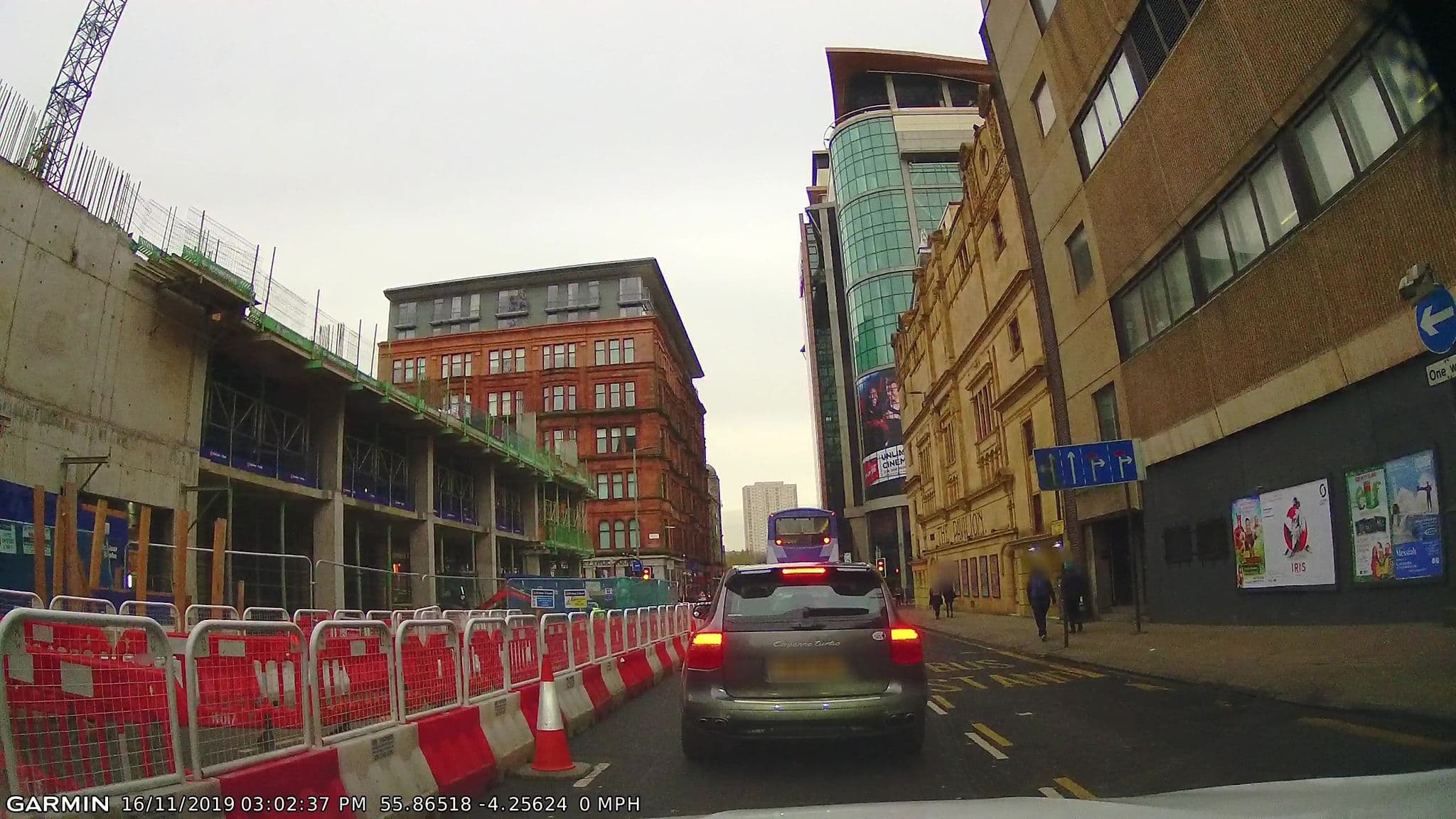 Street view near CitizenM Hotel, Glasgow — © gmc (CC BY-SA · Mapillary)