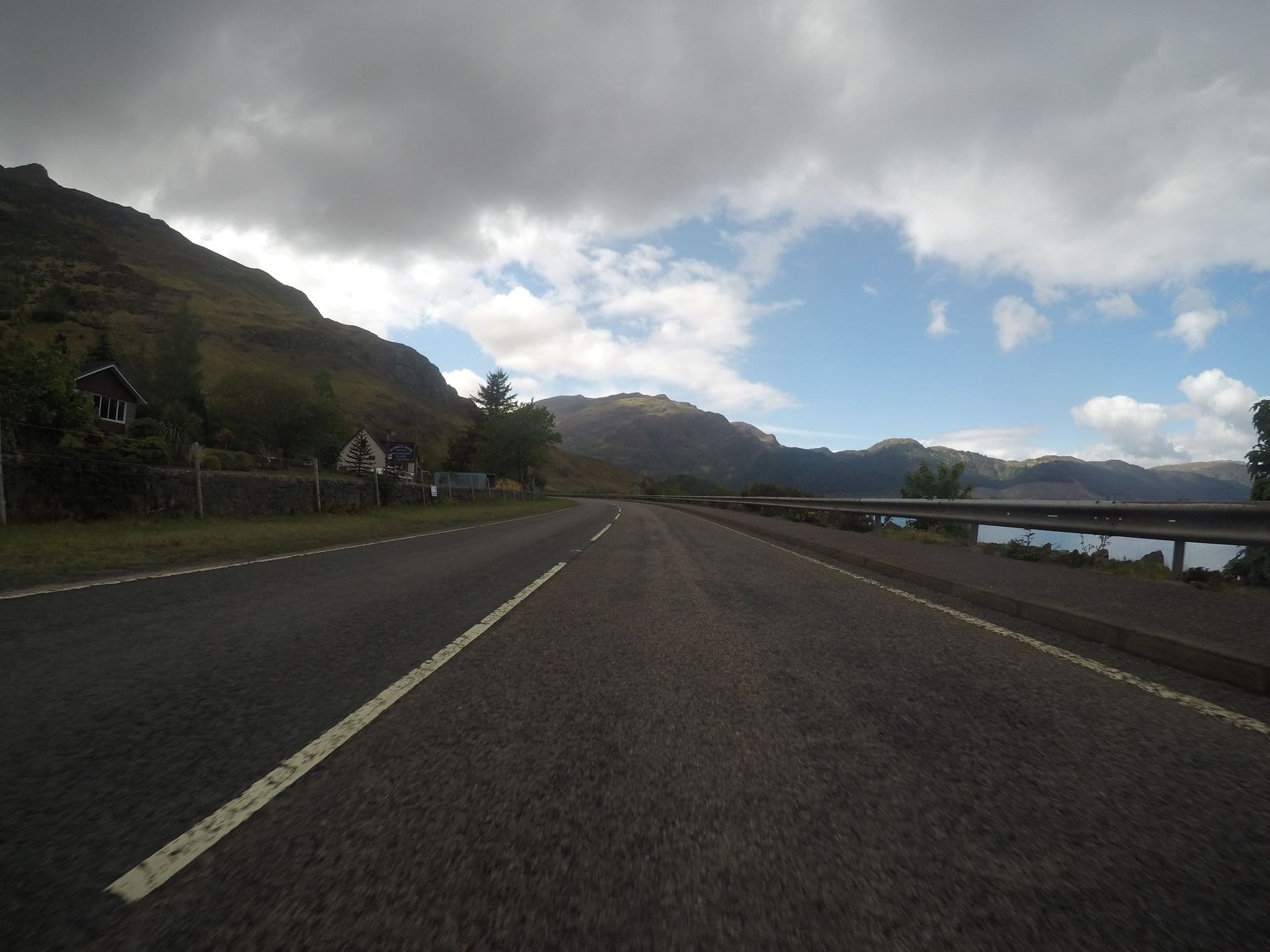 Street view near Glomach House, Caol