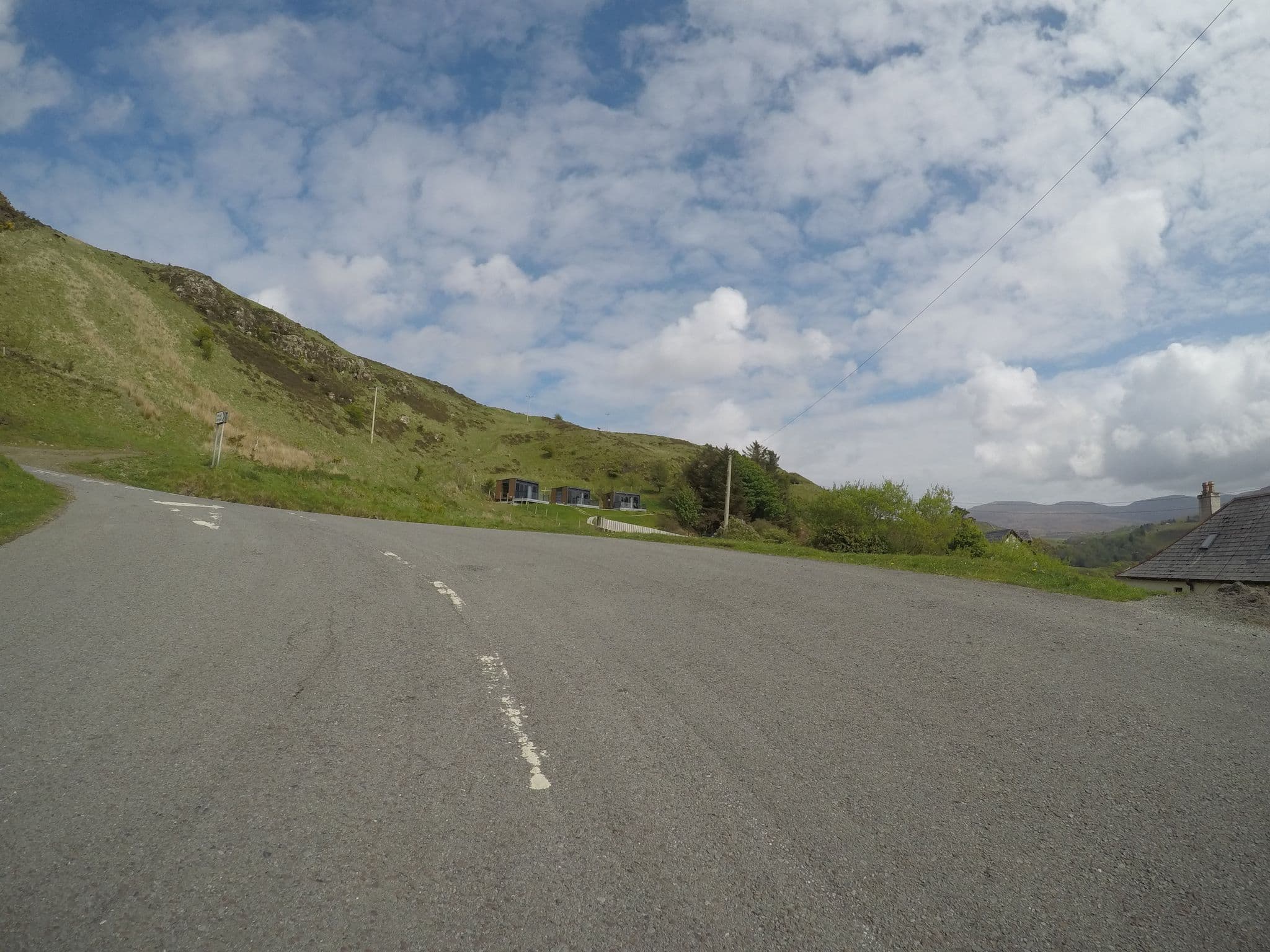 Street view near Harris Cottage, Portree