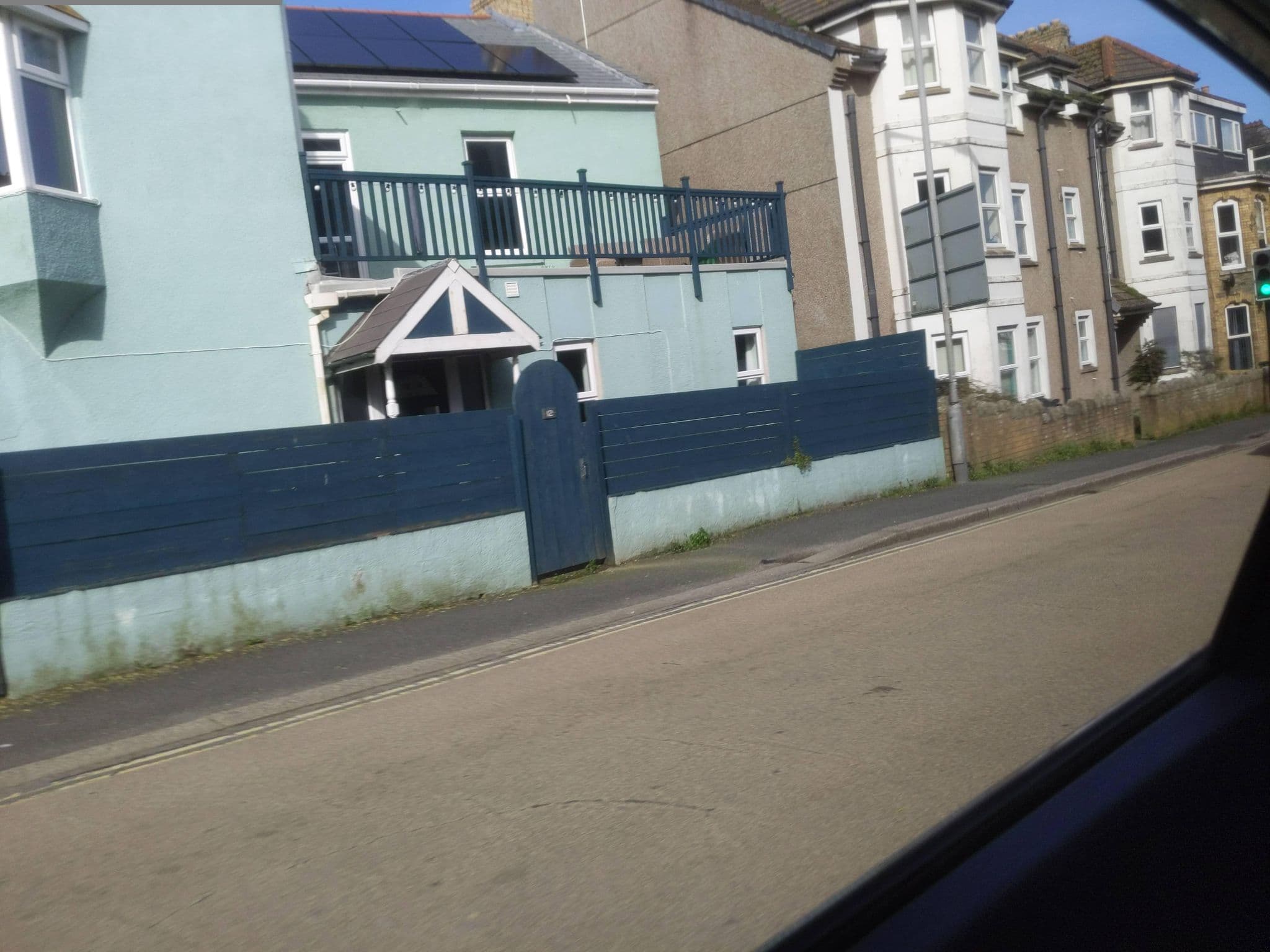 Street view near Waves, Newquay