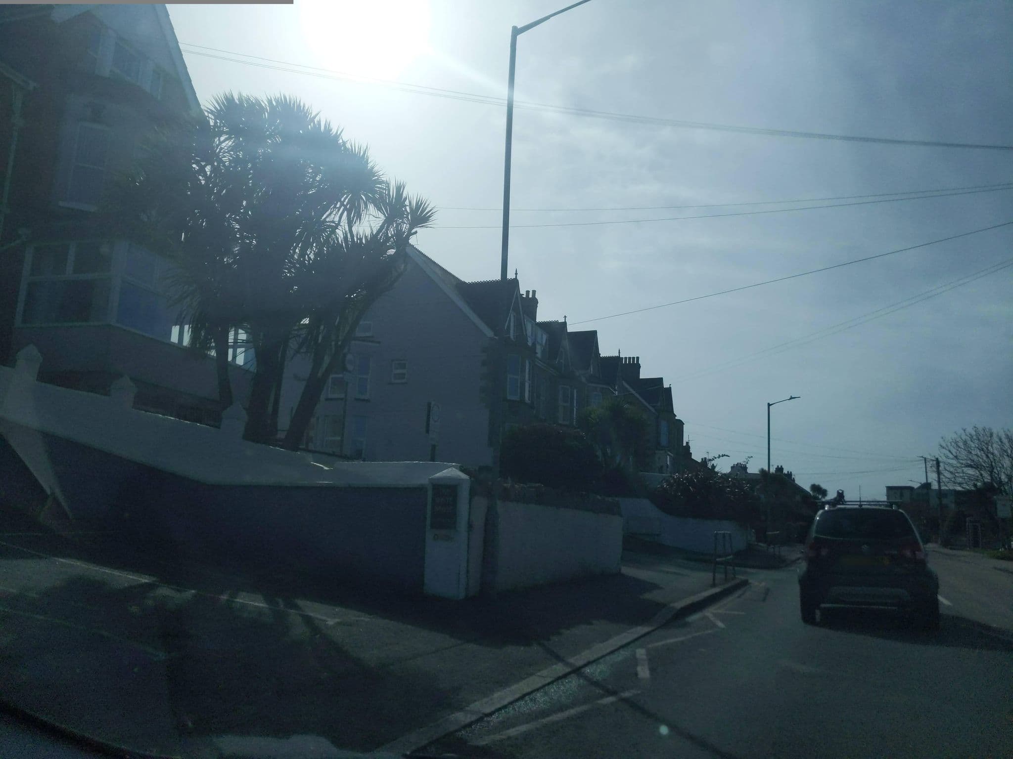 Street view near Hillcrest, Newquay