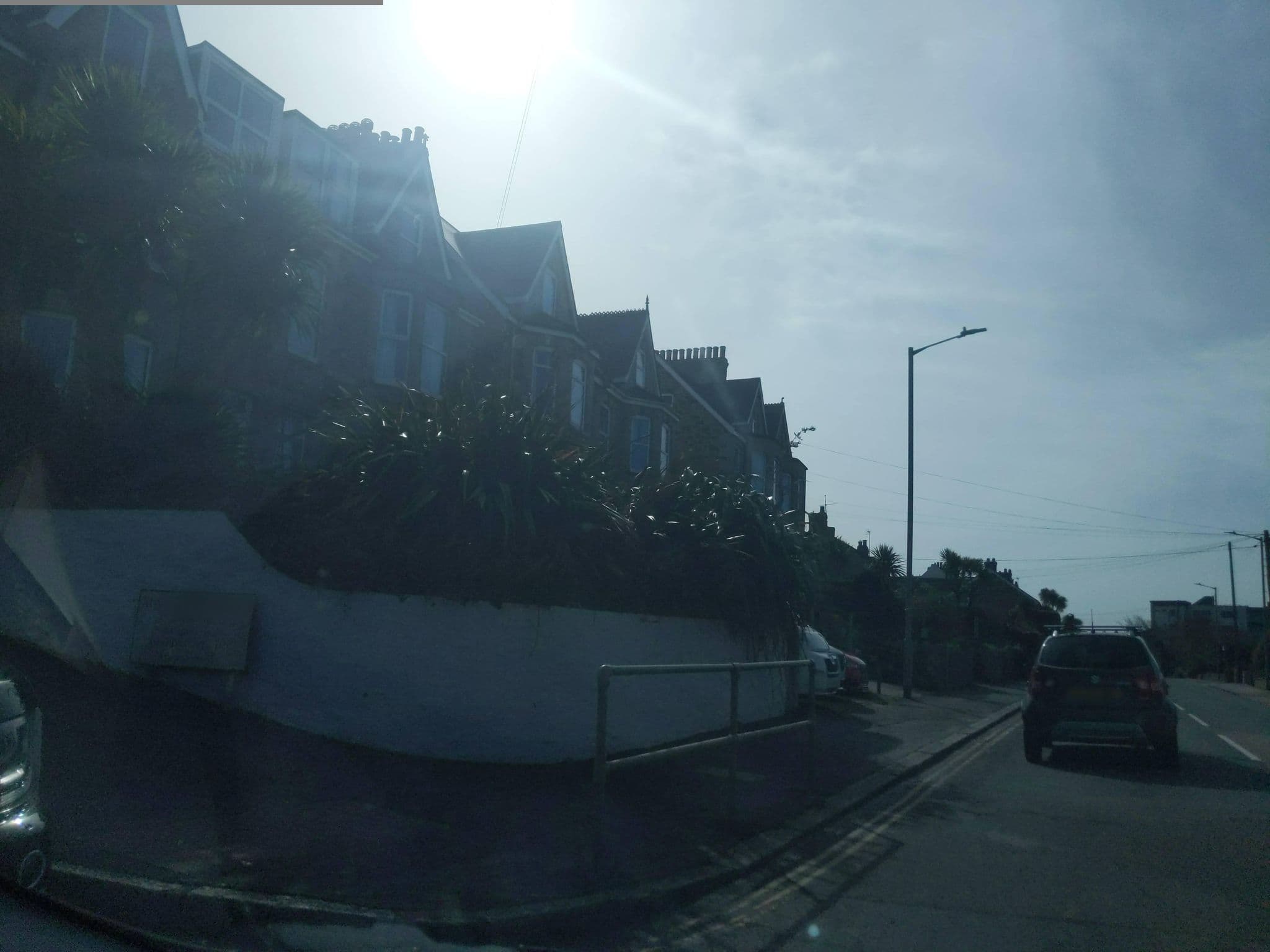 Street view near The Croft, Newquay