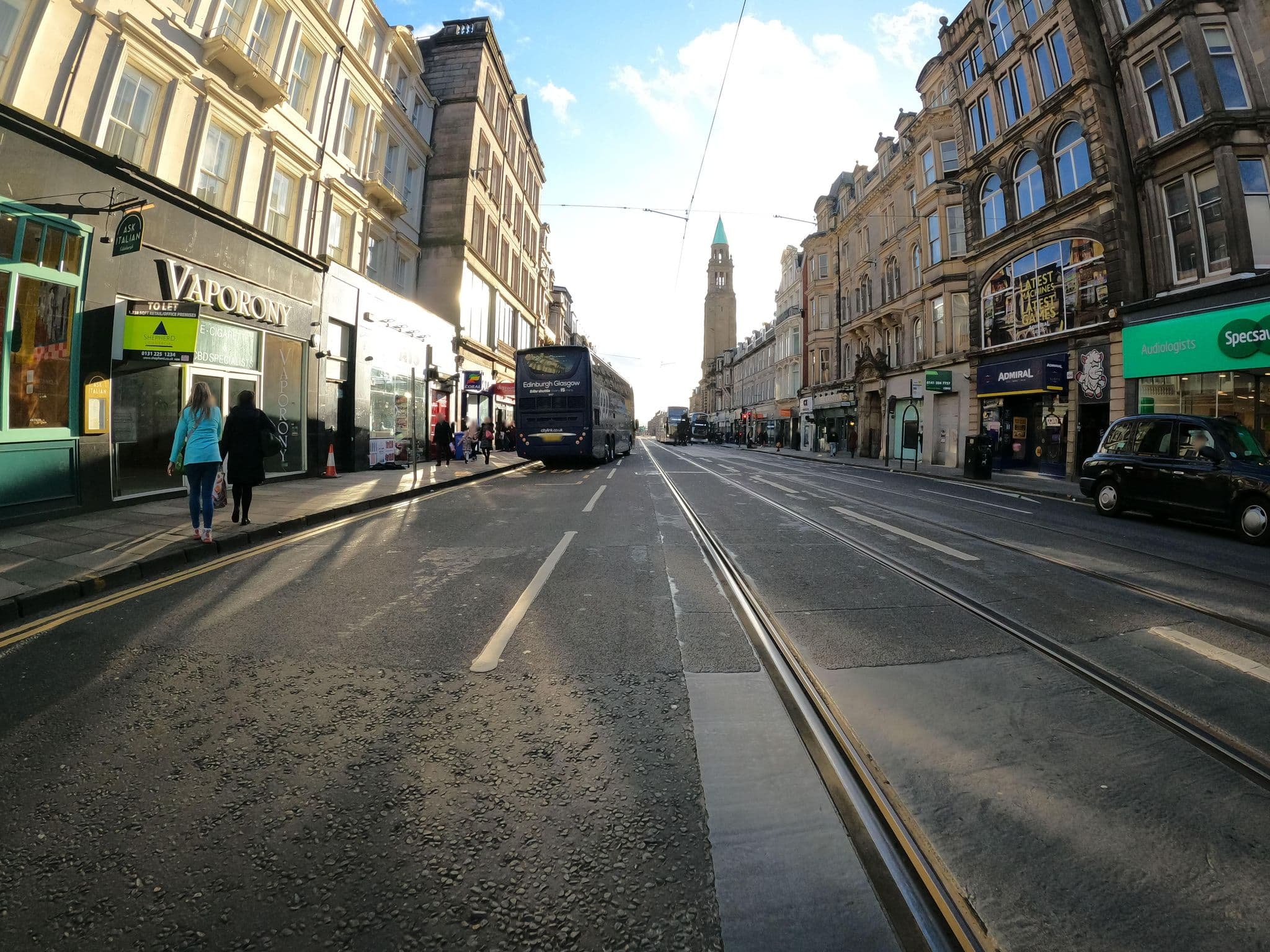 Street view near Four Points Flex, Edinburgh