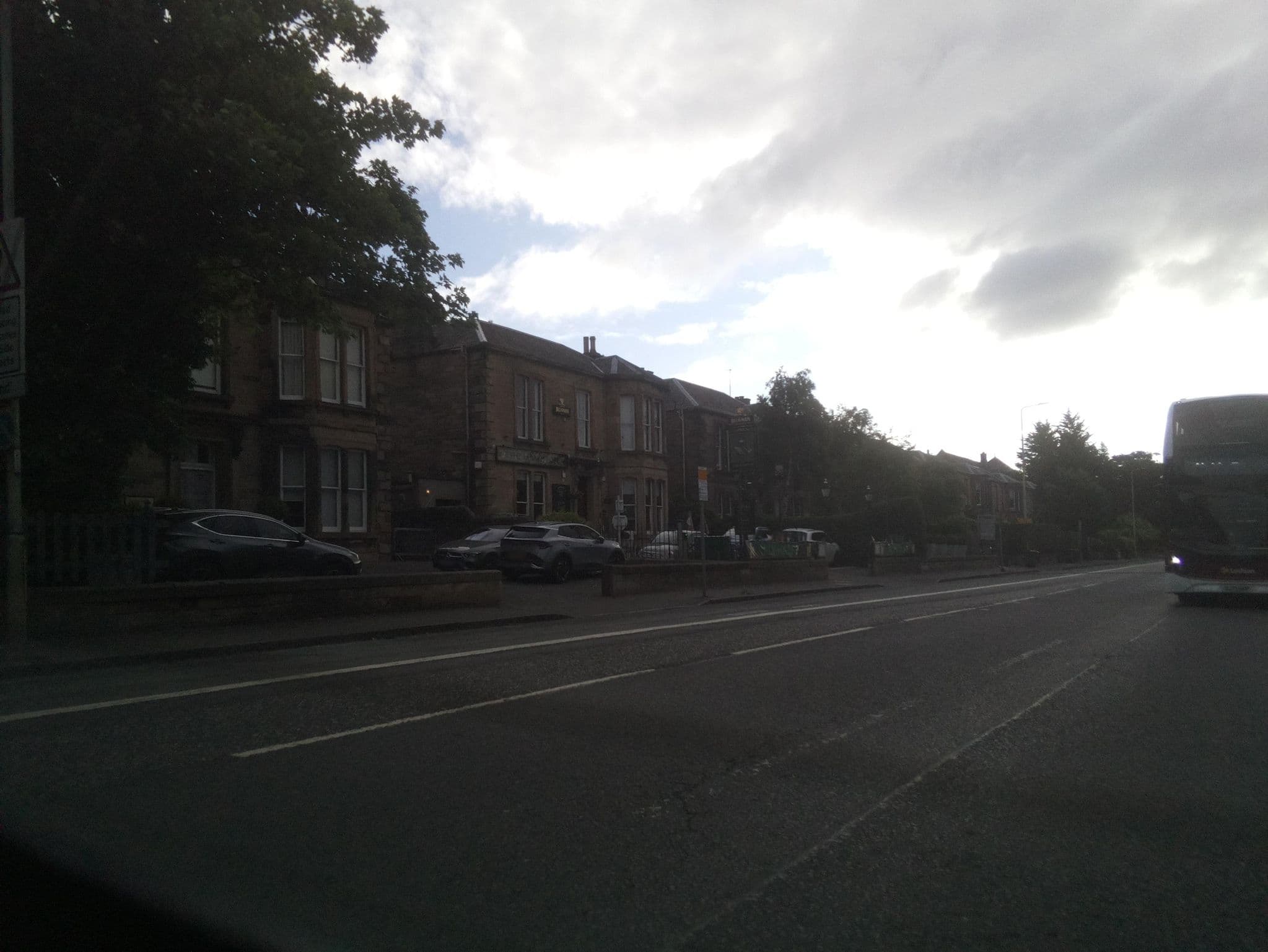 Street view near Hampton Hotel, Edinburgh