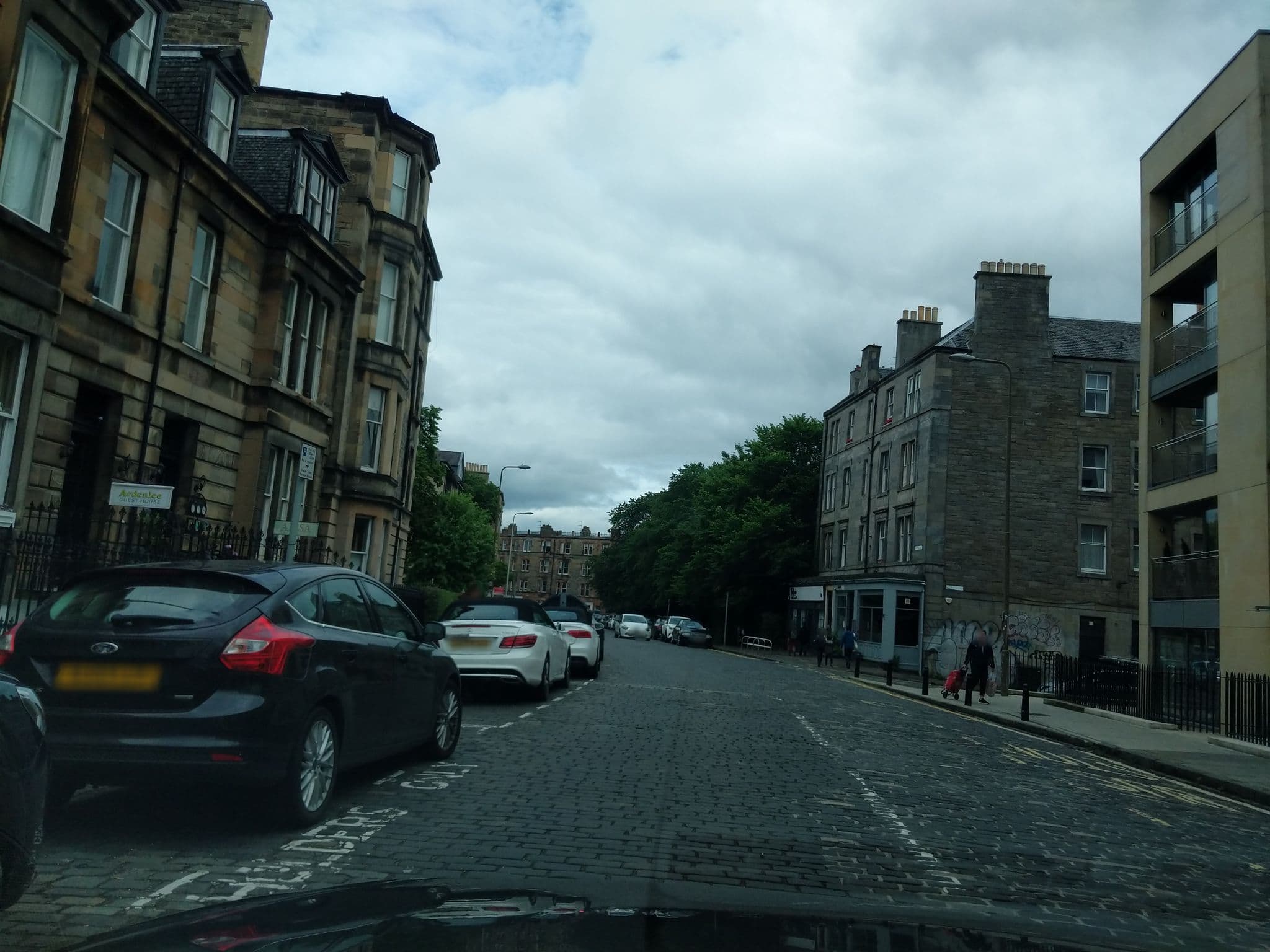 Street view near Dene, Edinburgh