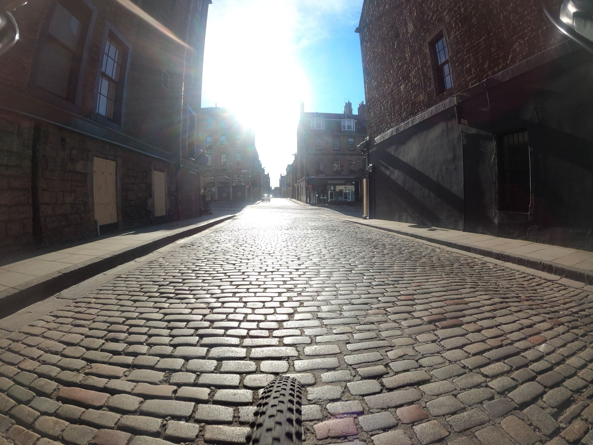 Street view near Rabble, Edinburgh