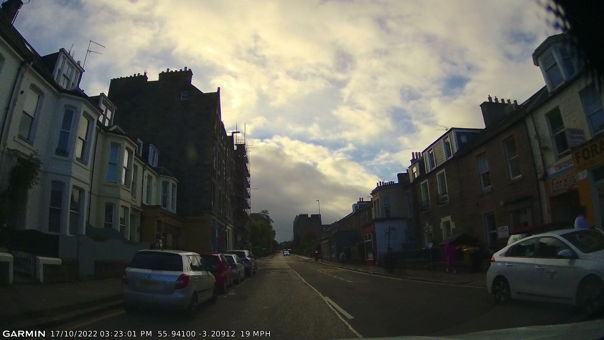 Street view near Castle Park, Edinburgh — © gmc (CC BY-SA · Mapillary)