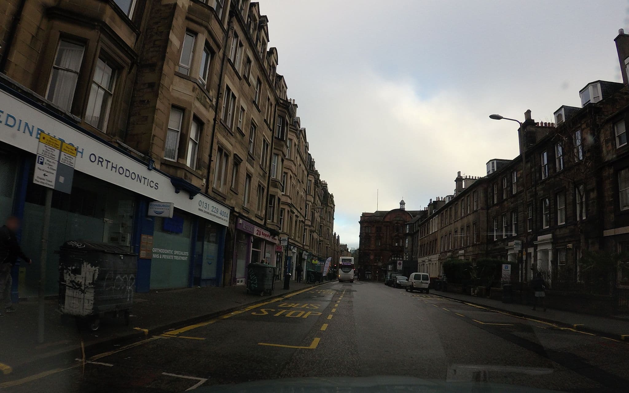 Street view near The Valentine, Edinburgh