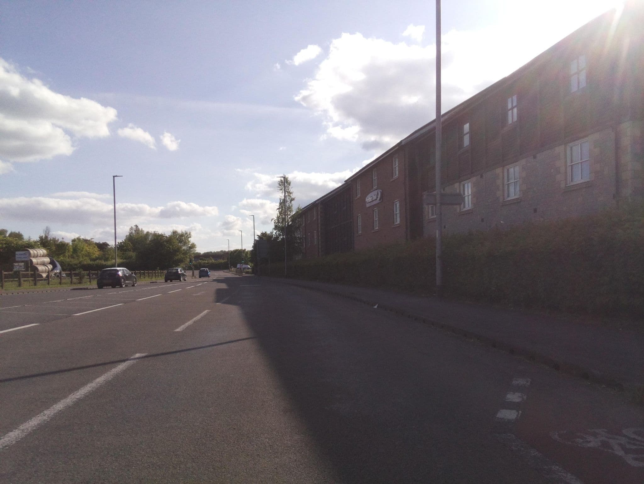 Street view near Premier Inn, Glastonbury — © southglos (CC BY-SA · Mapillary)