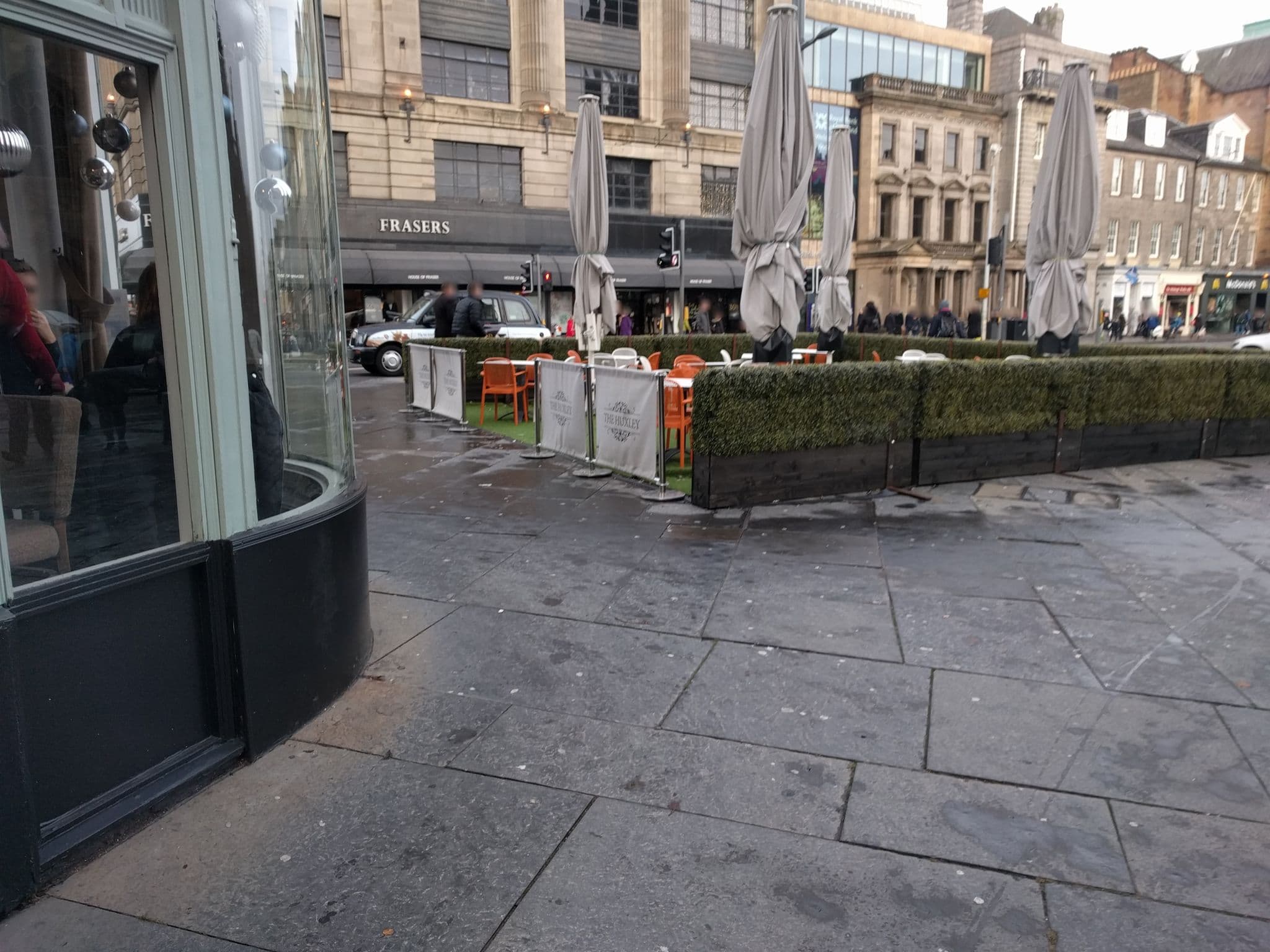 Street view near Rutland Hotel, Edinburgh — © chris (CC BY-SA · Mapillary)