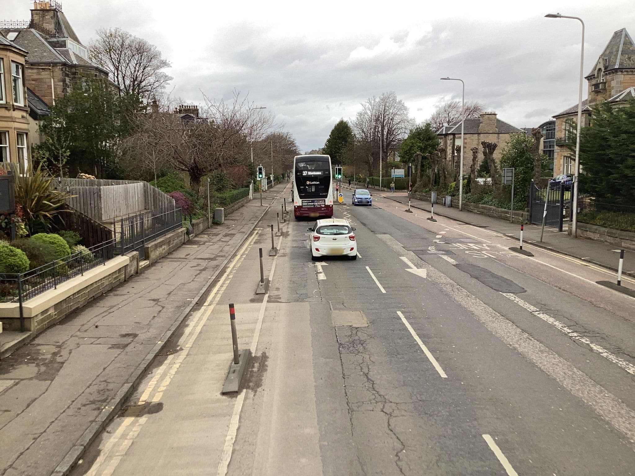Street view near Brothaigh House, Edinburgh