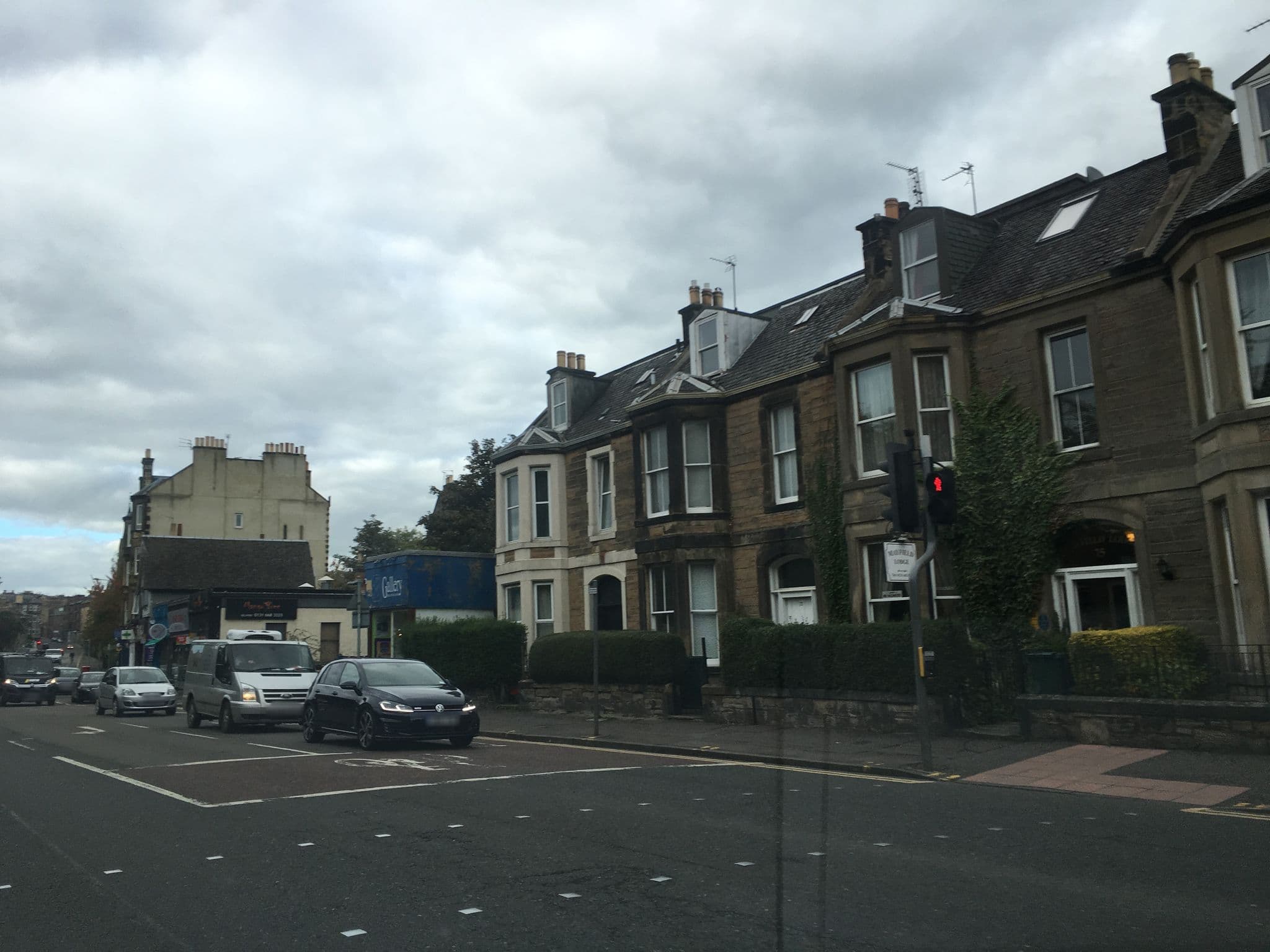 Street view near Smith's Guest House, Edinburgh