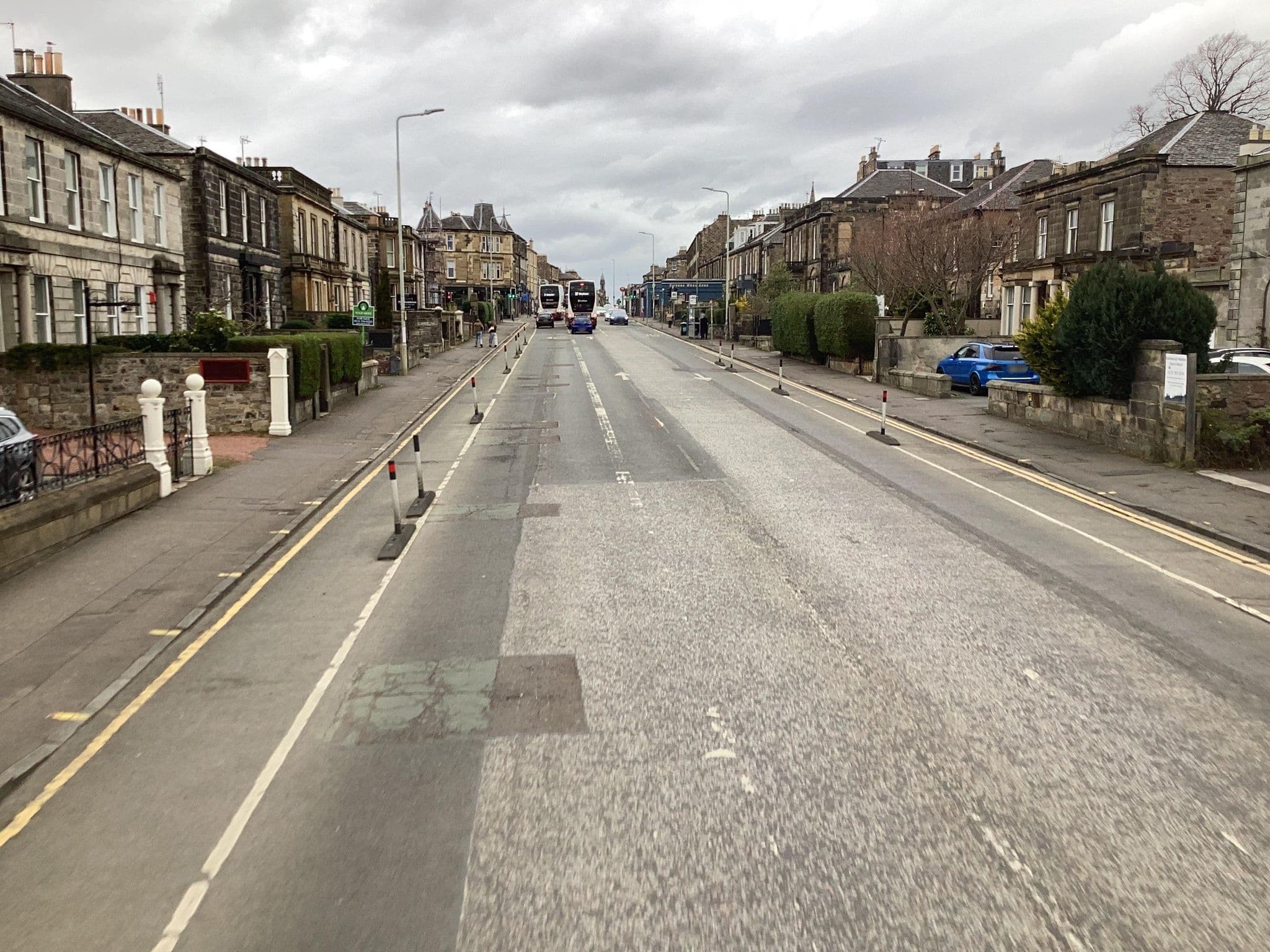 Street view near Blossom, Edinburgh