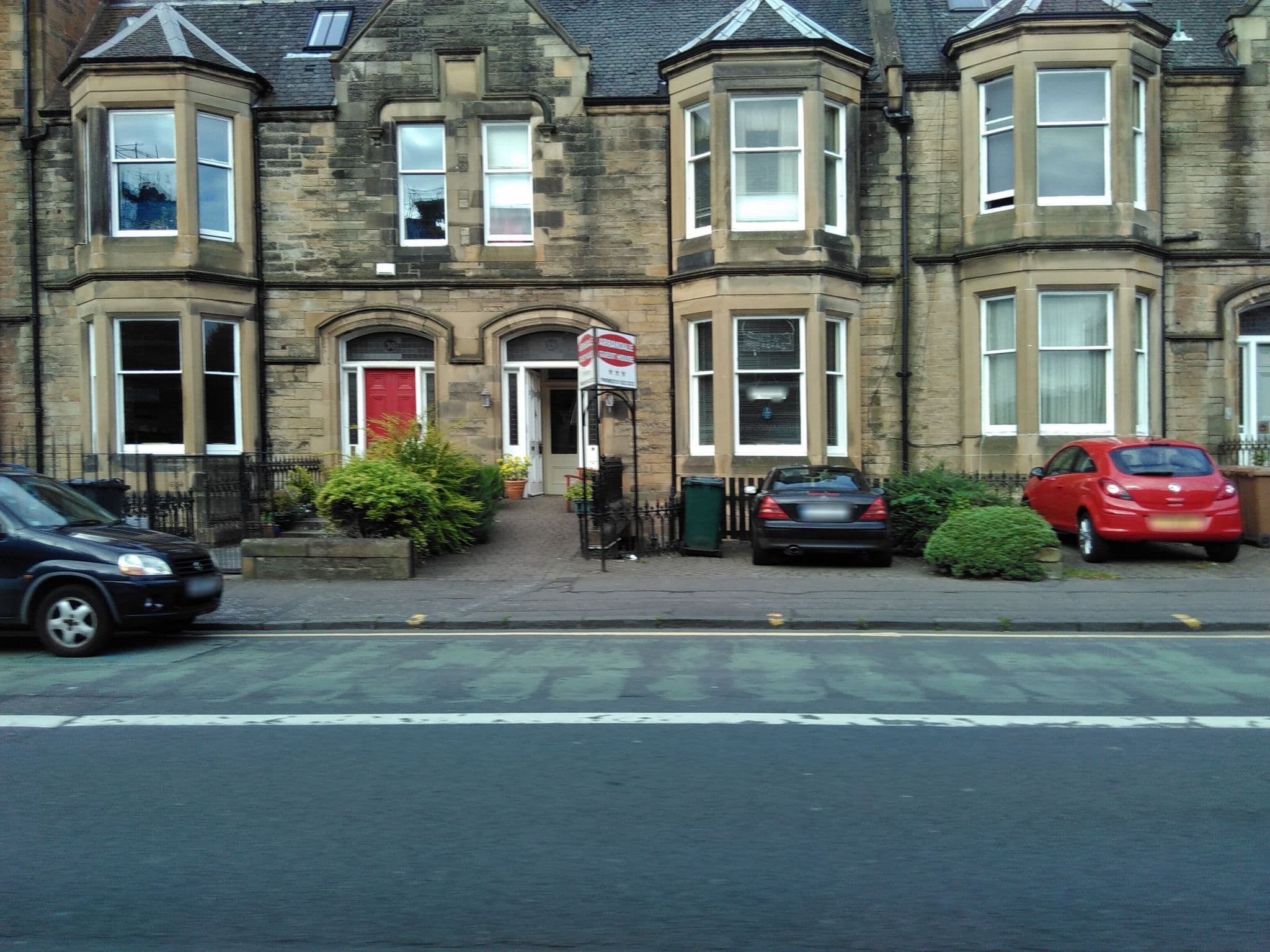 Street view near Arrandale, Edinburgh