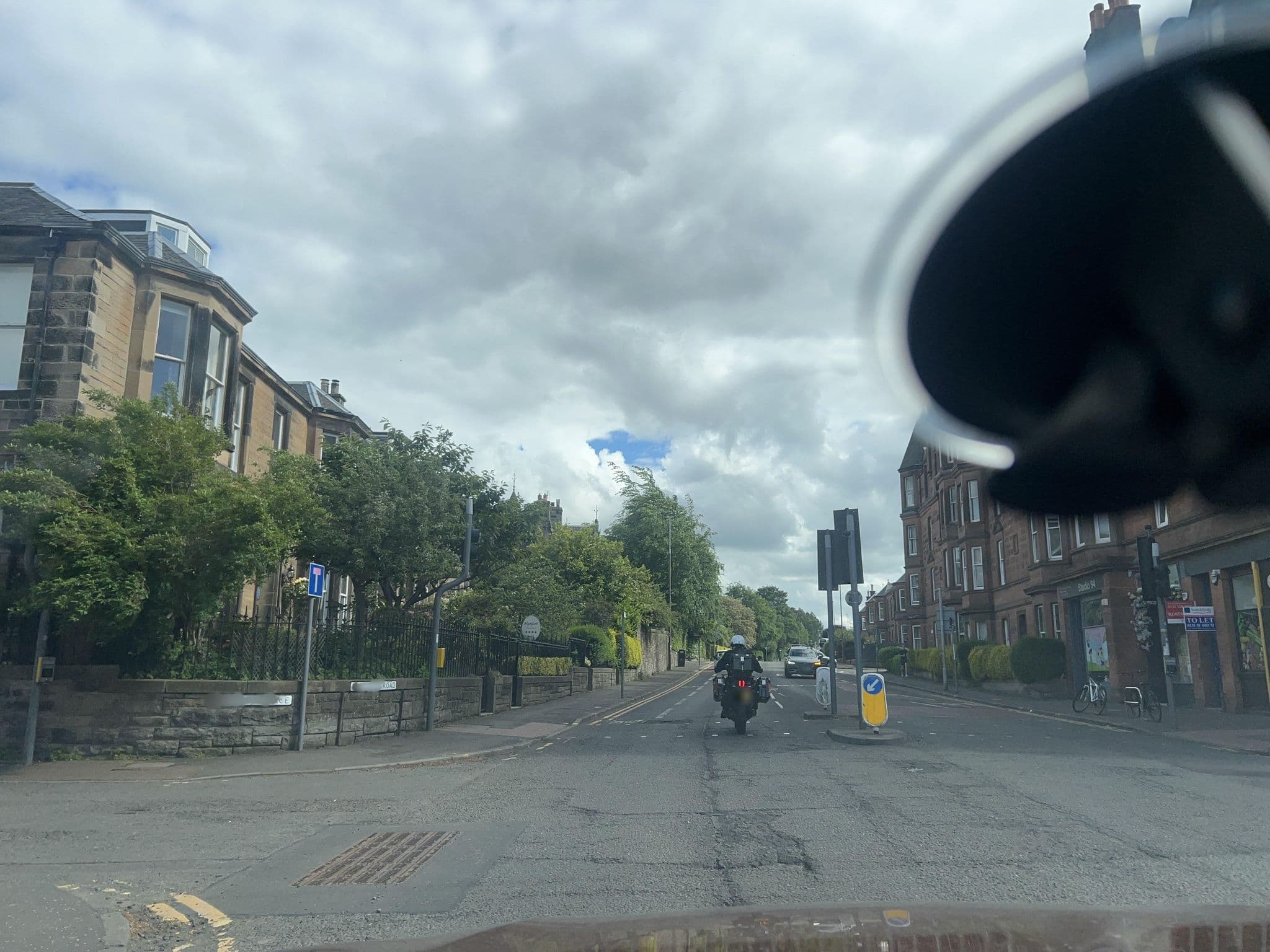 Street view near Highfield, Edinburgh