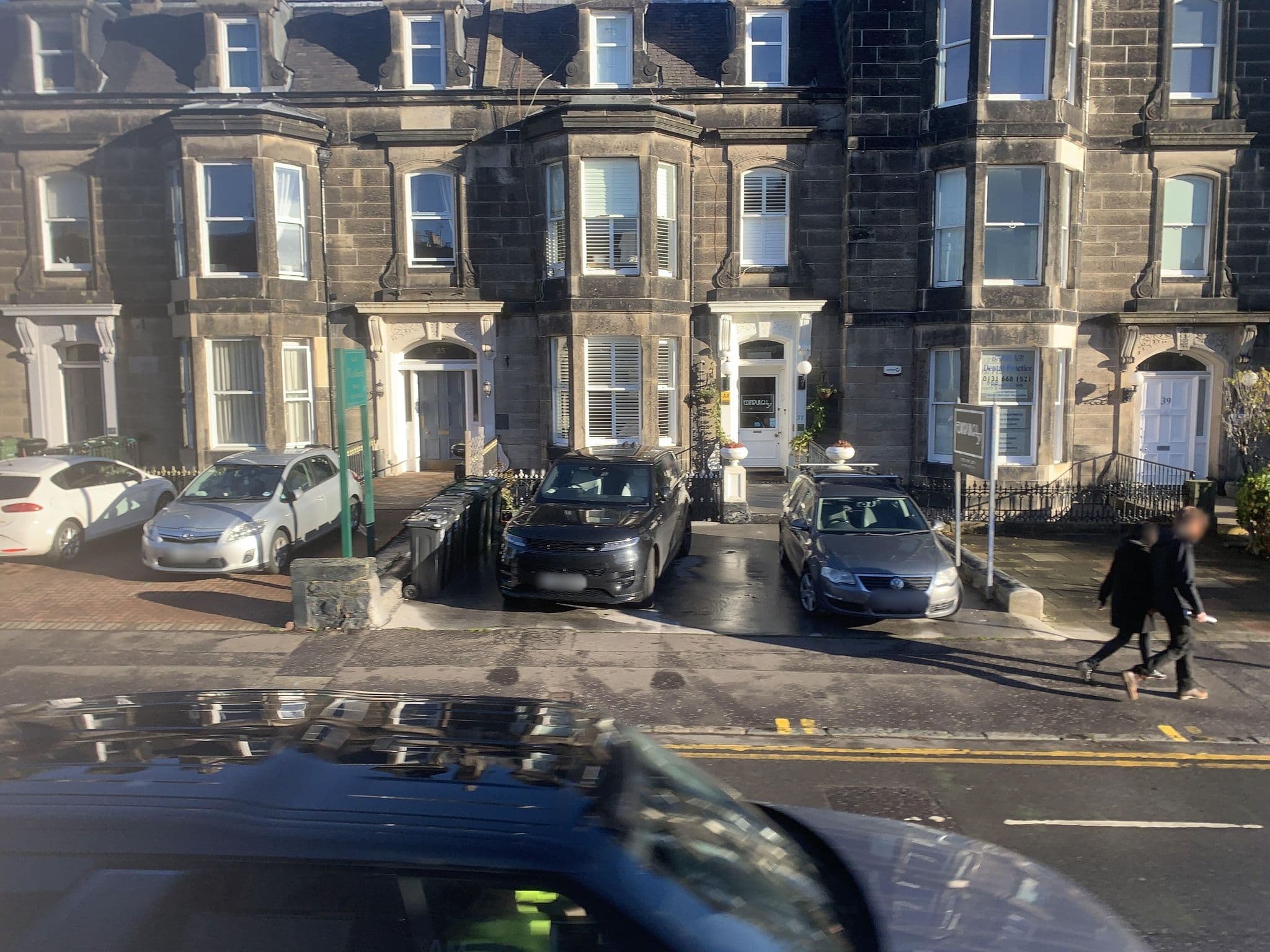 Street view near The Alexander, Edinburgh