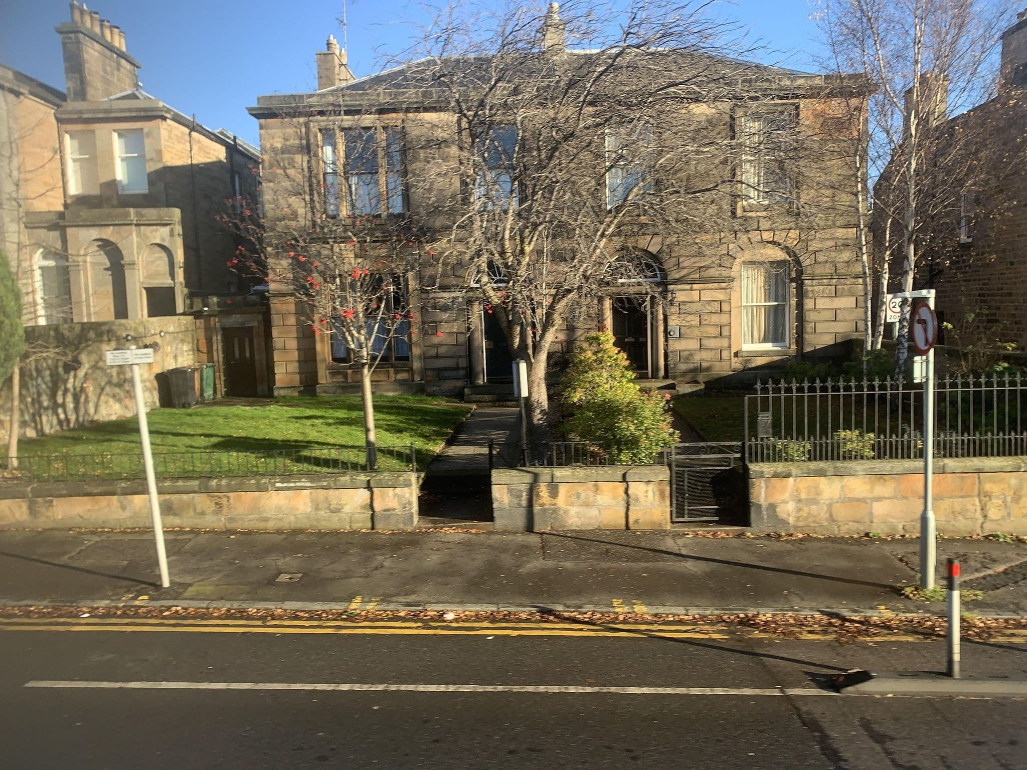 Street view near Minto House, Edinburgh