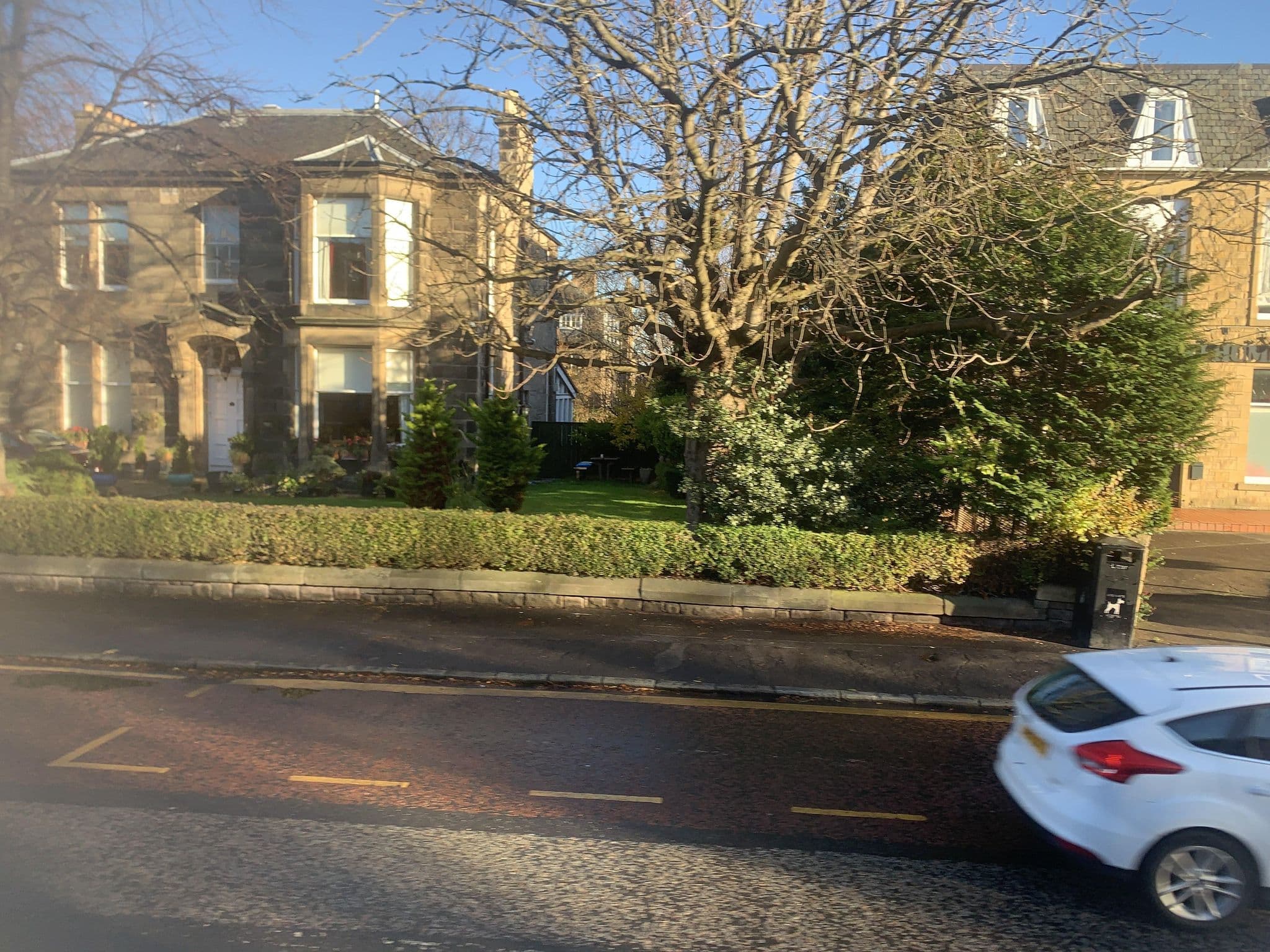Street view near Alba House, Edinburgh