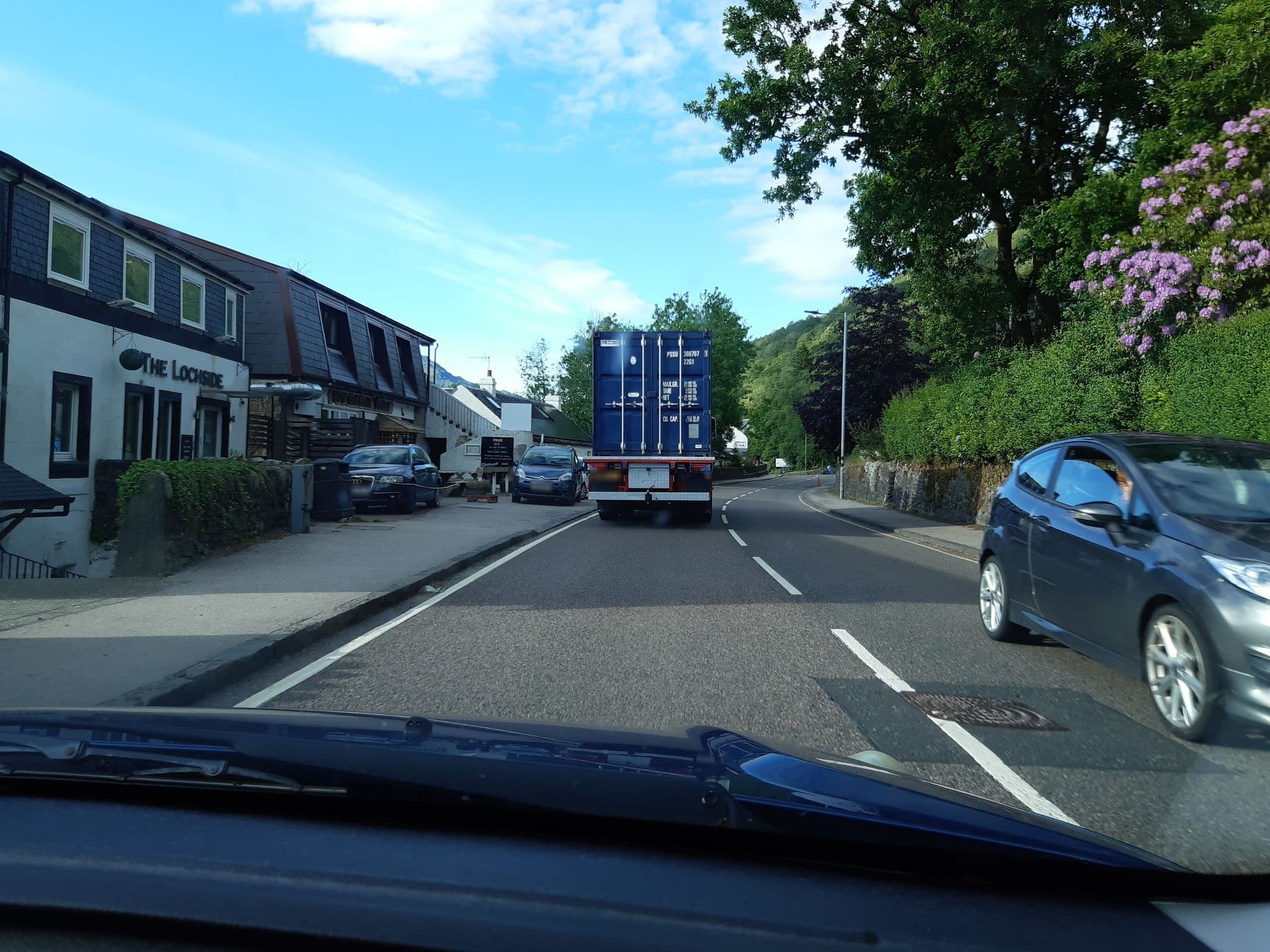 Street view near Lochside guest house, Garelochhead — © markwimpenny (CC BY-SA · Mapillary)