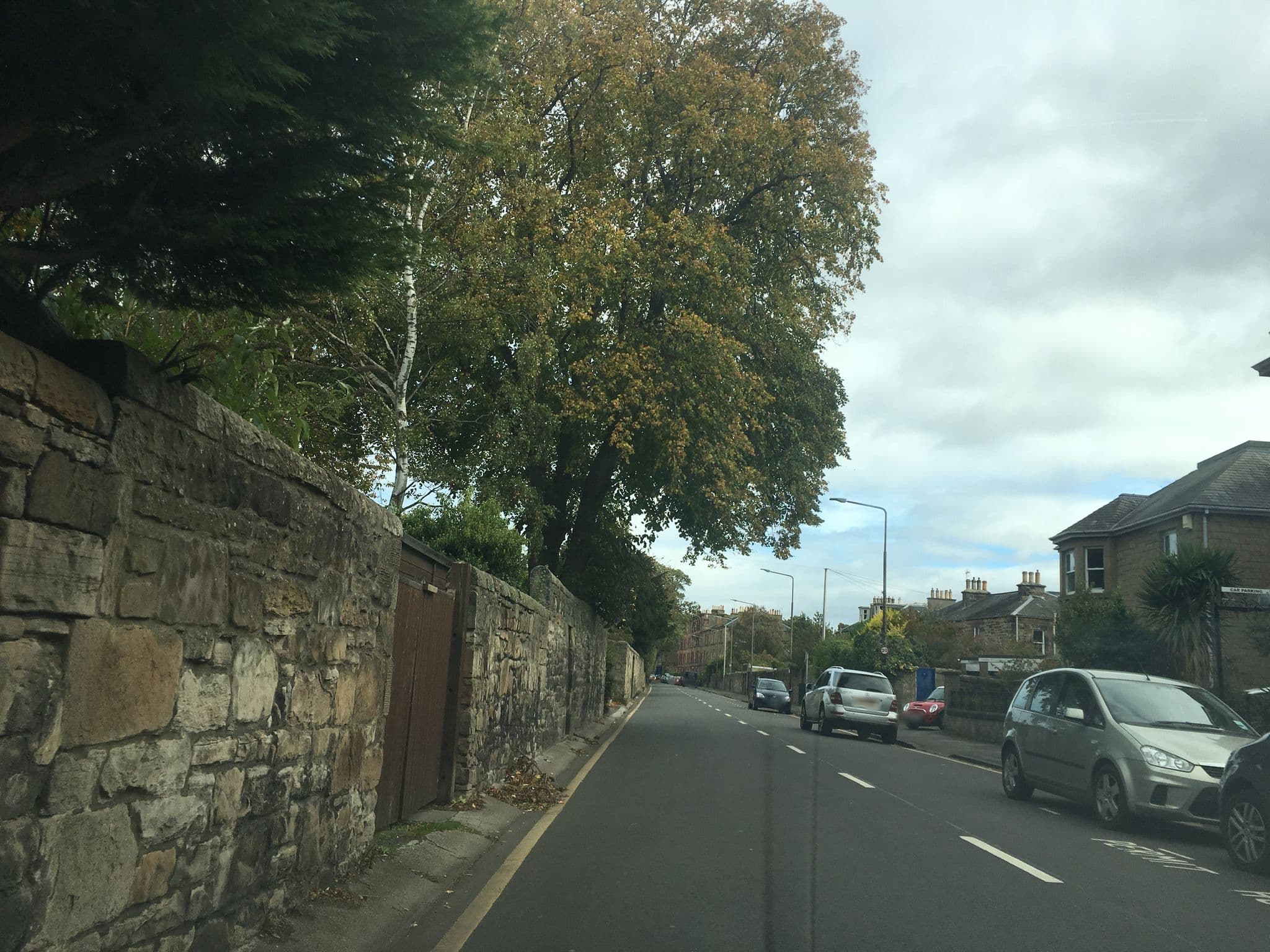 Street view near Cherry Tree Villa, Edinburgh